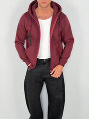 SWEATSHIRT ZIP ROUNDLACE DOUBLÉ