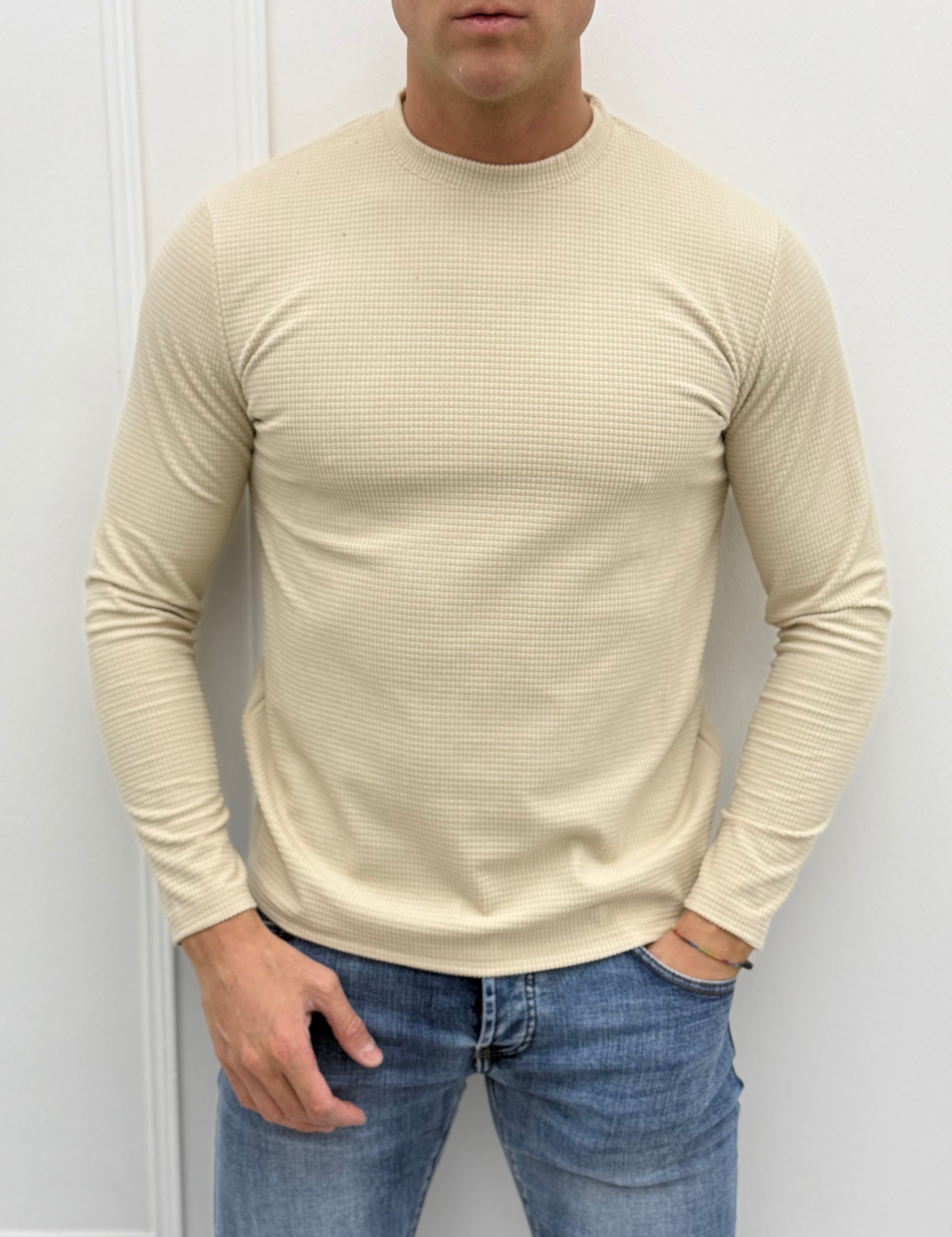 MAGLIA VASBY - Tg. M Fango