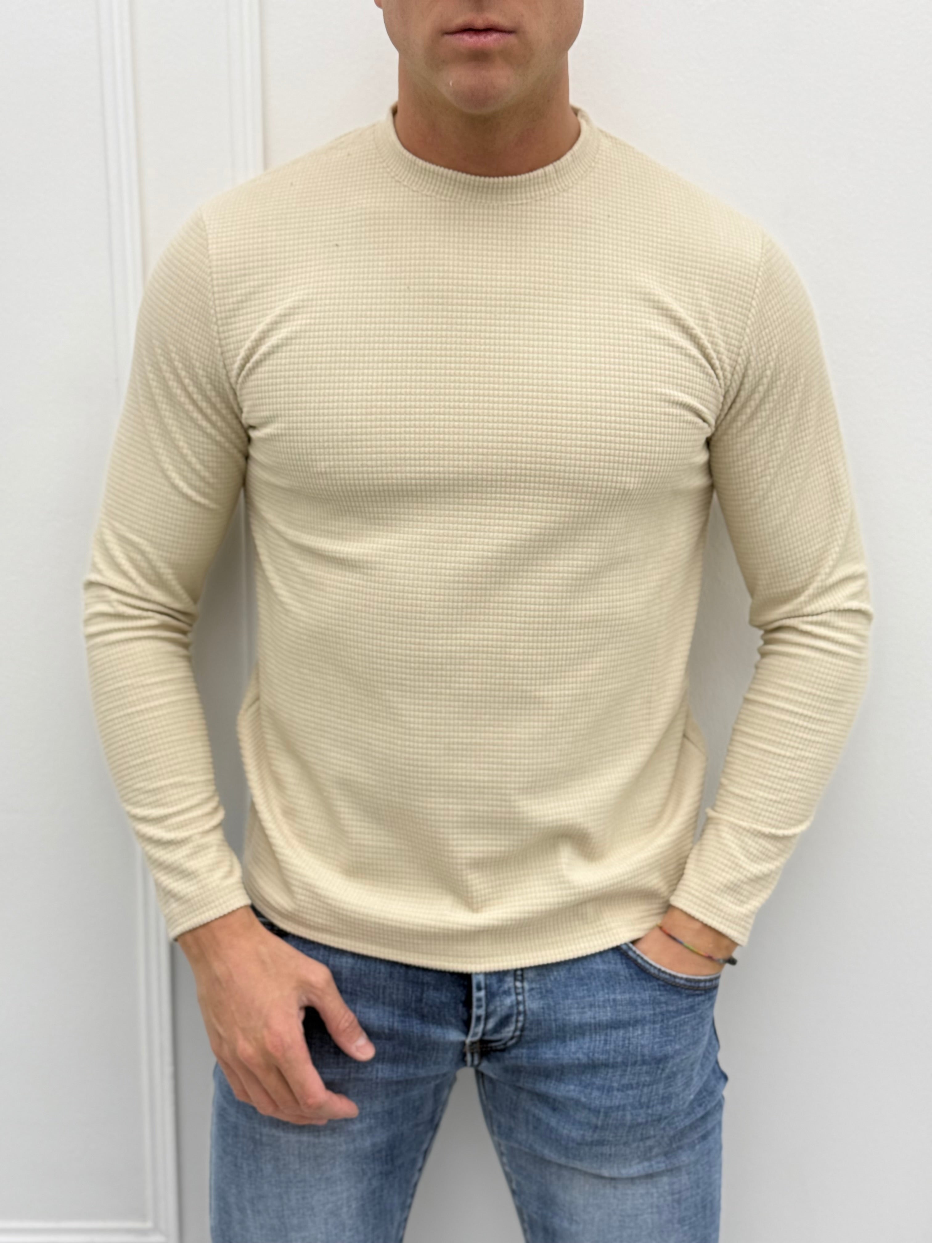 MAGLIA VASBY - Tg. M Fango