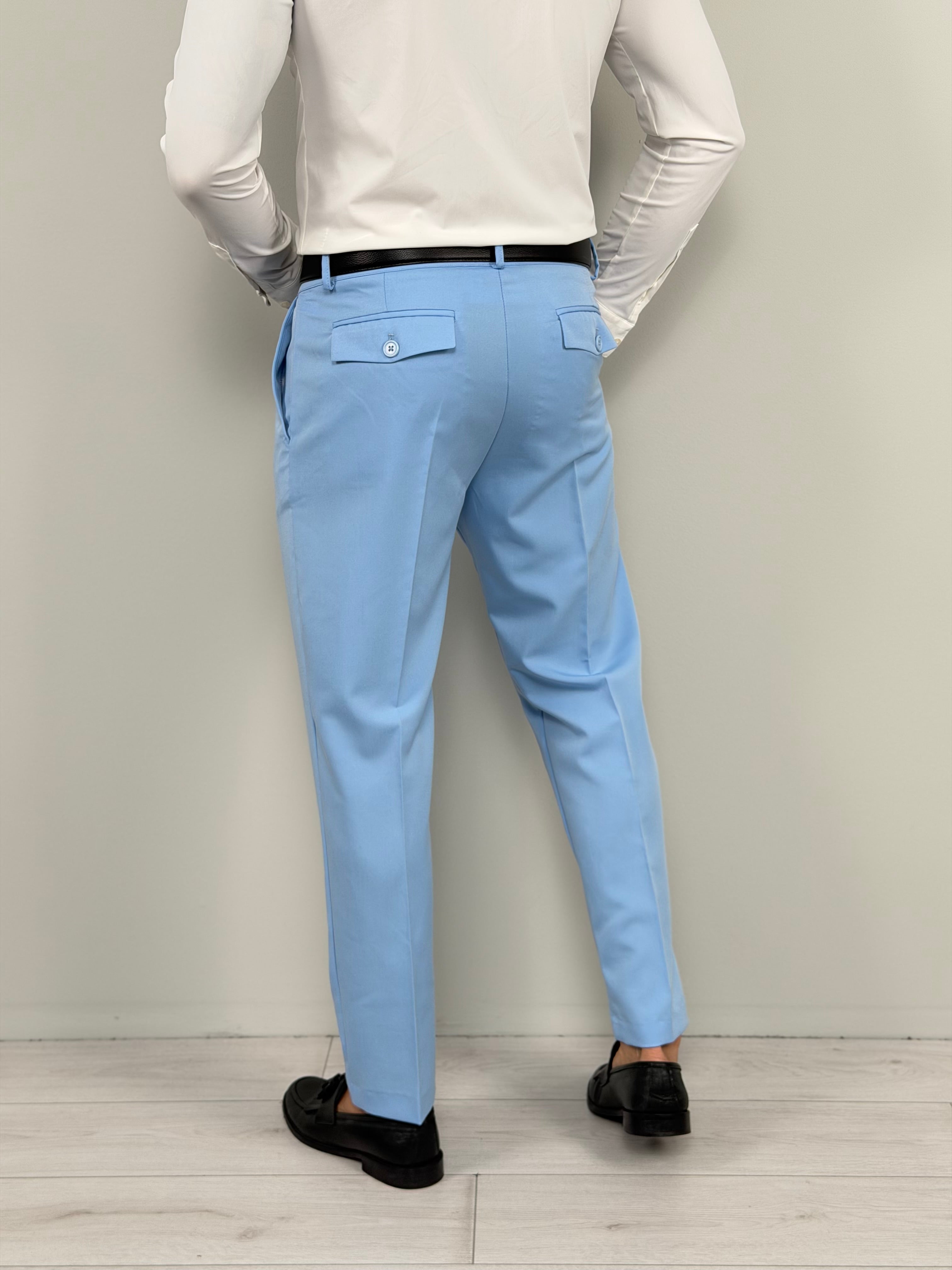PANTALONE AMALFI - TASCHE DIETRO