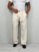 PANTALON ELEGANT LARGE - POCHE ARRIÈRE
