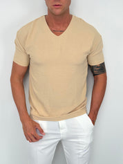 T-SHIRT AMBURGO FIAMMATA - Tg. S / L Colore Rosso