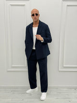 CASUAL DOUBLE-BREASTED SUIT