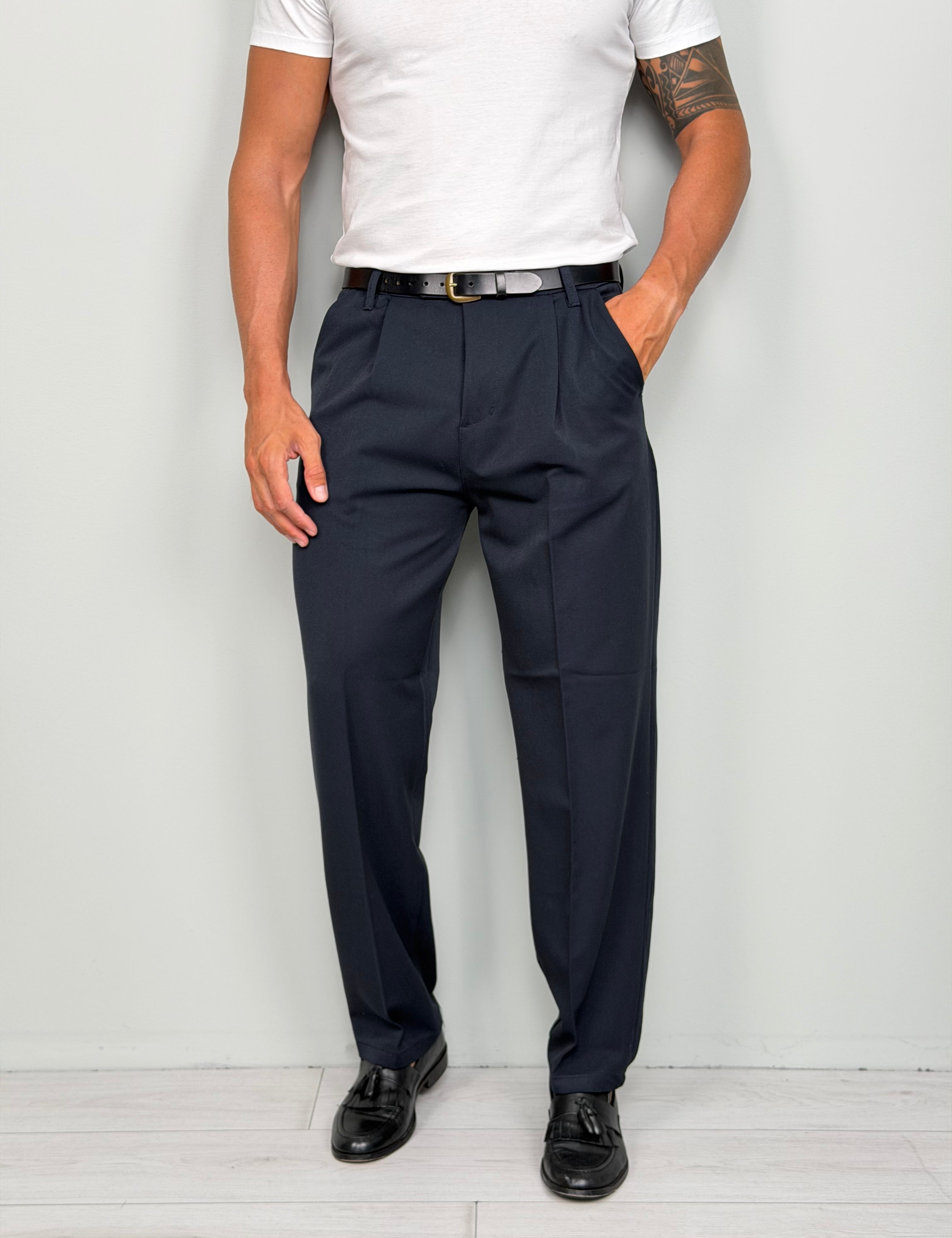 PANTALONE MATCH AMPIO - TASCA DIETRO