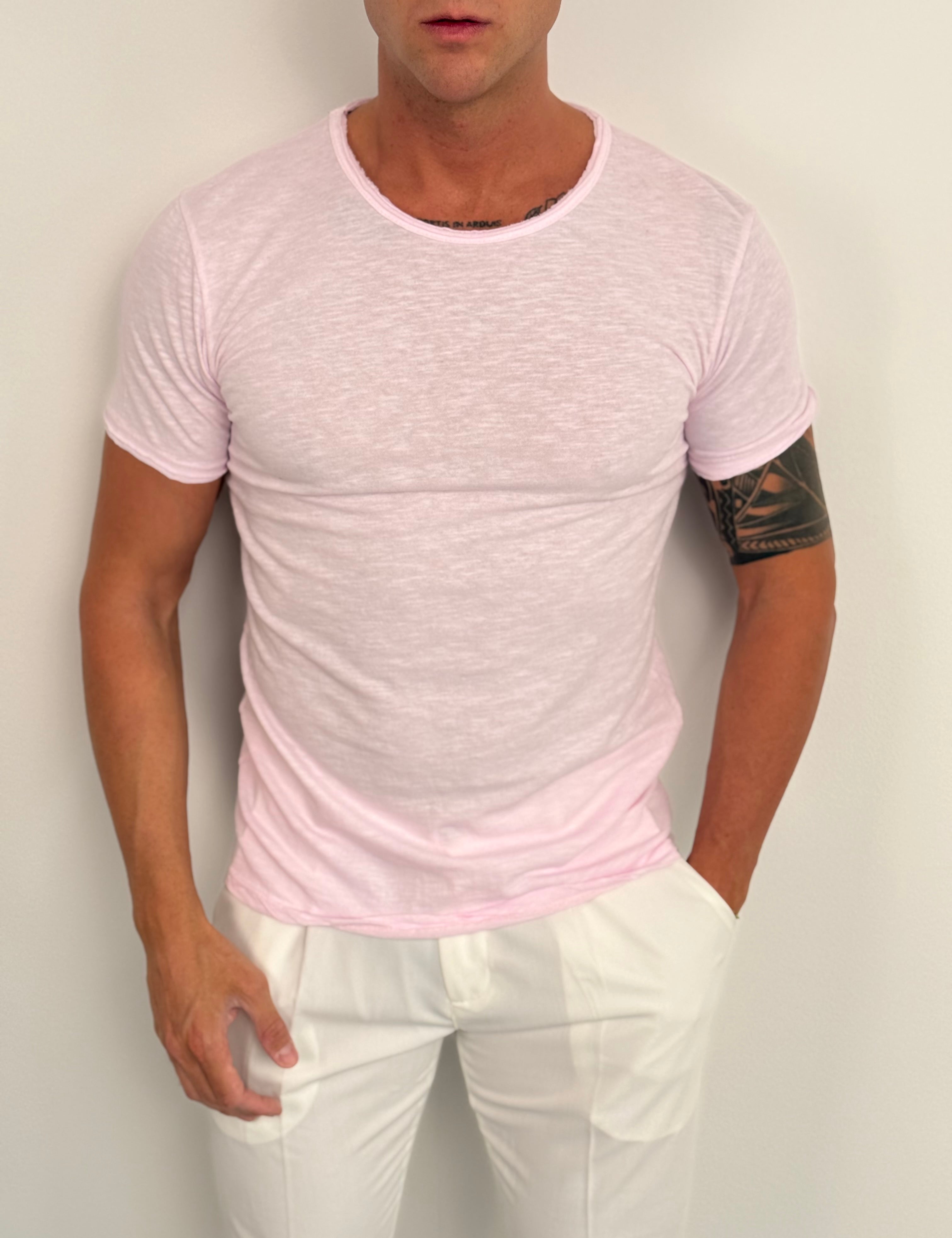 T-SHIRT COTONE FIAMMATO