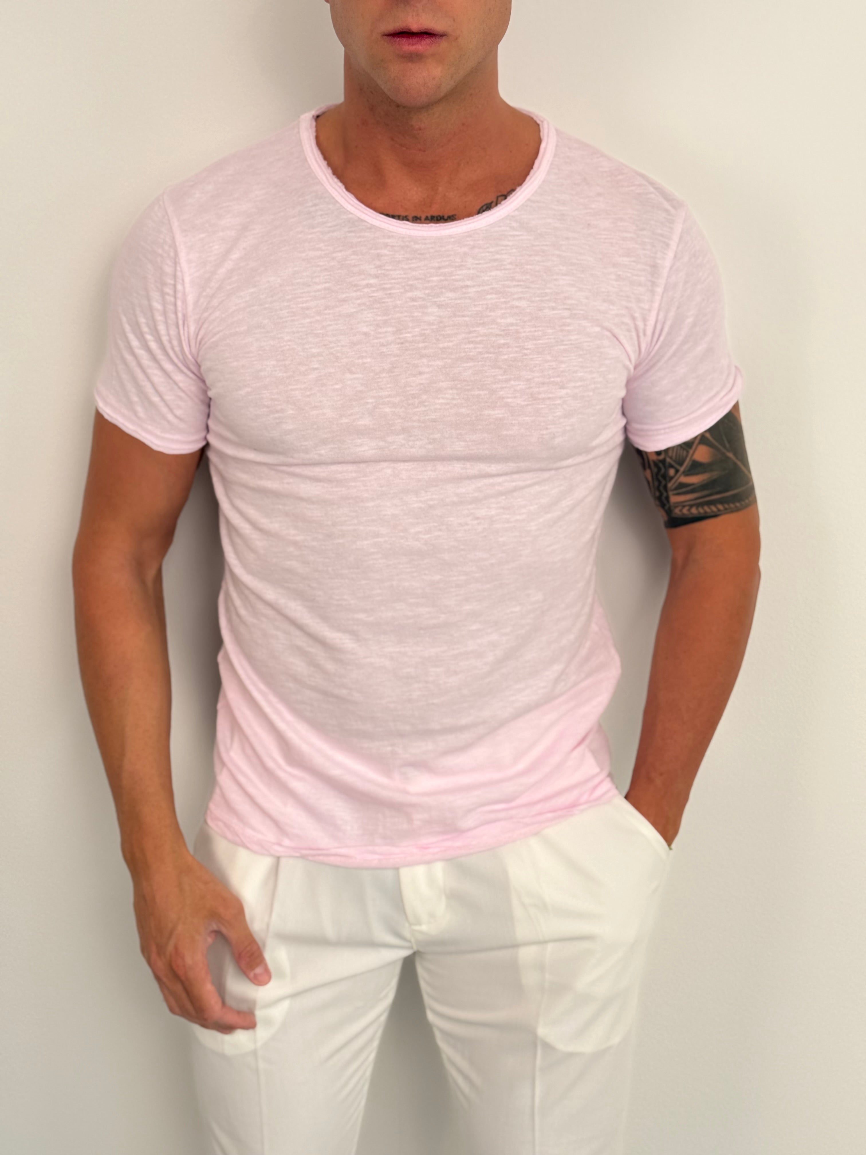 T-SHIRT COTONE FIAMMATO