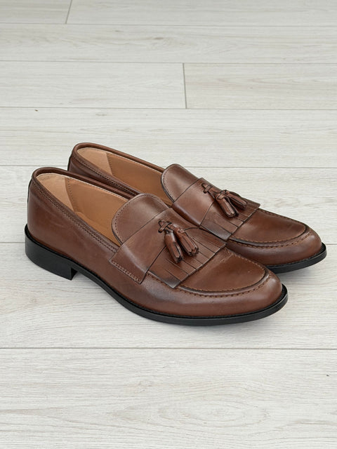 Mocasini Bristol cu ciucuri