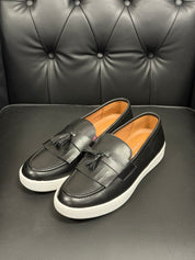 MOCASSINO PELLE NAPPINE