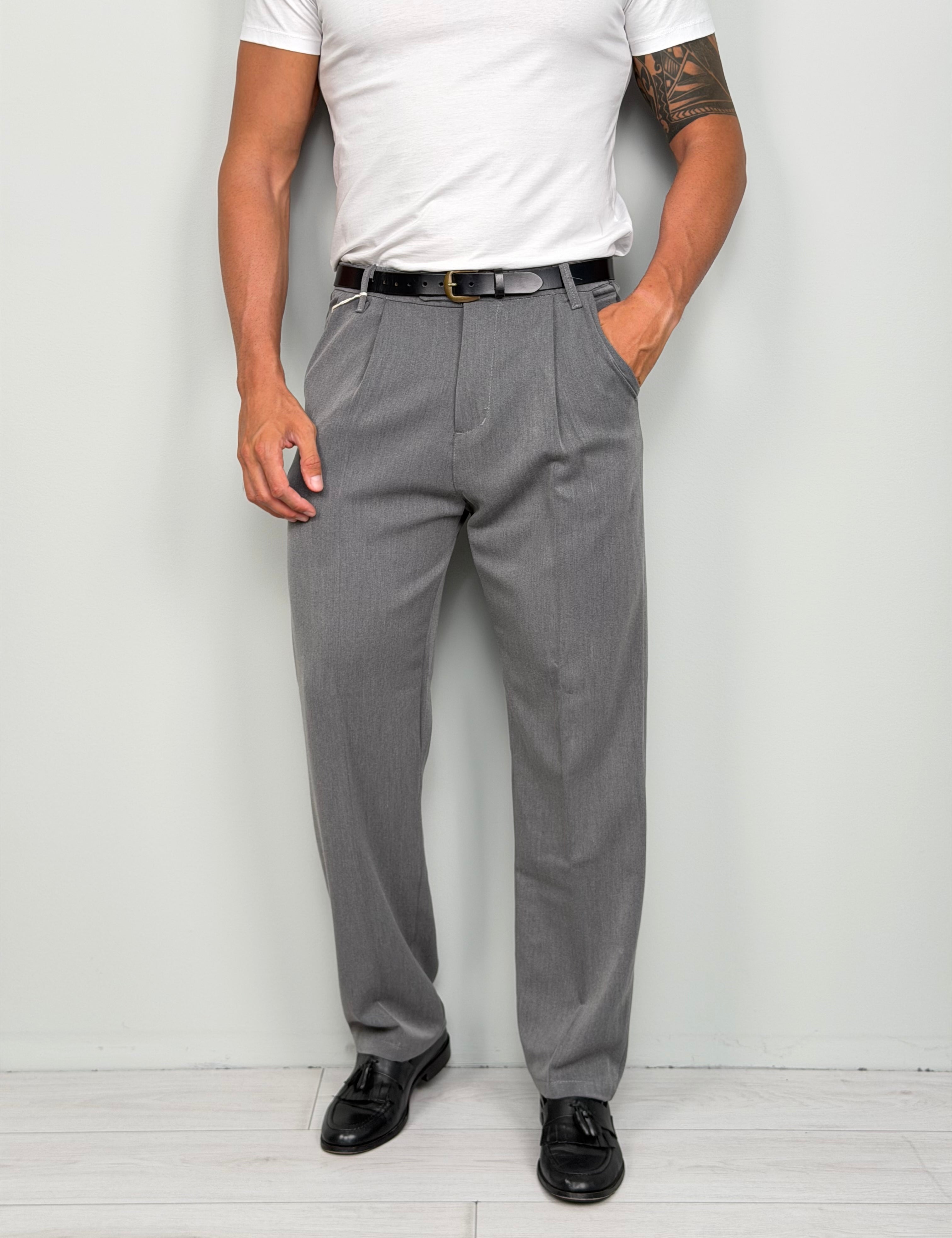 PANTALONE MATCH AMPIO - TASCA DIETRO