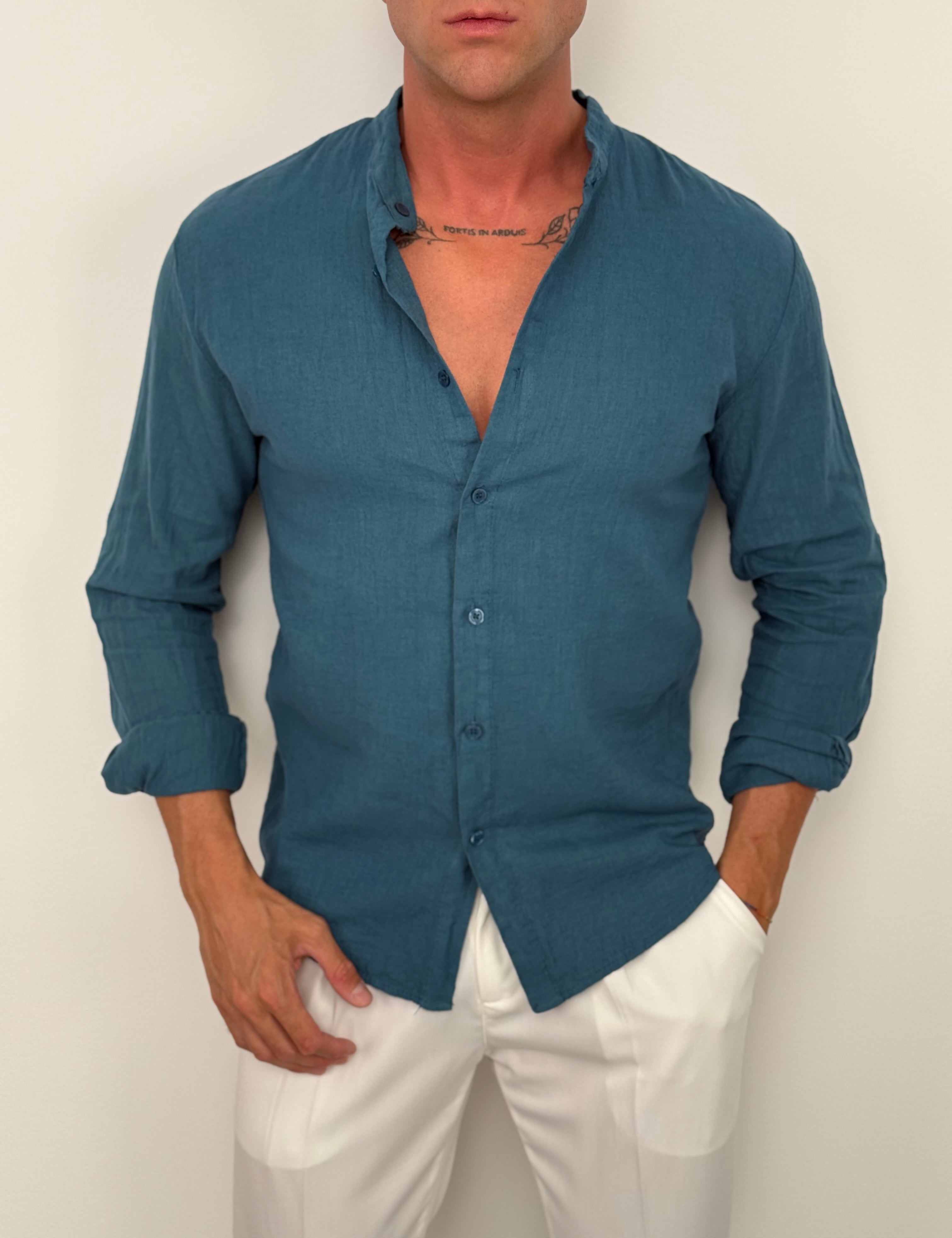 CAMICIA LINO COREANA