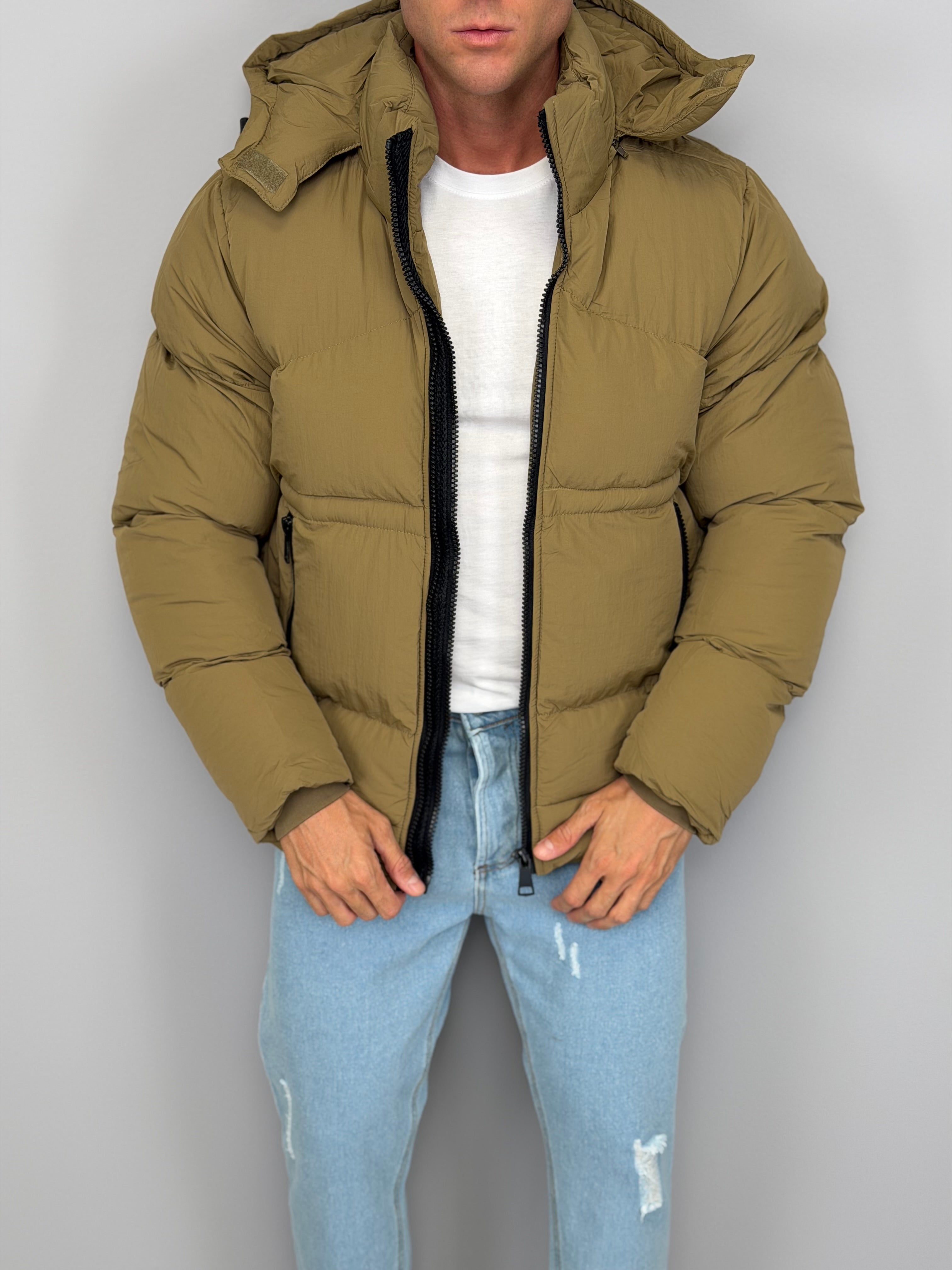 PIUMINO ESSENTIAL - CAPPUCCIO REMOVIBILE