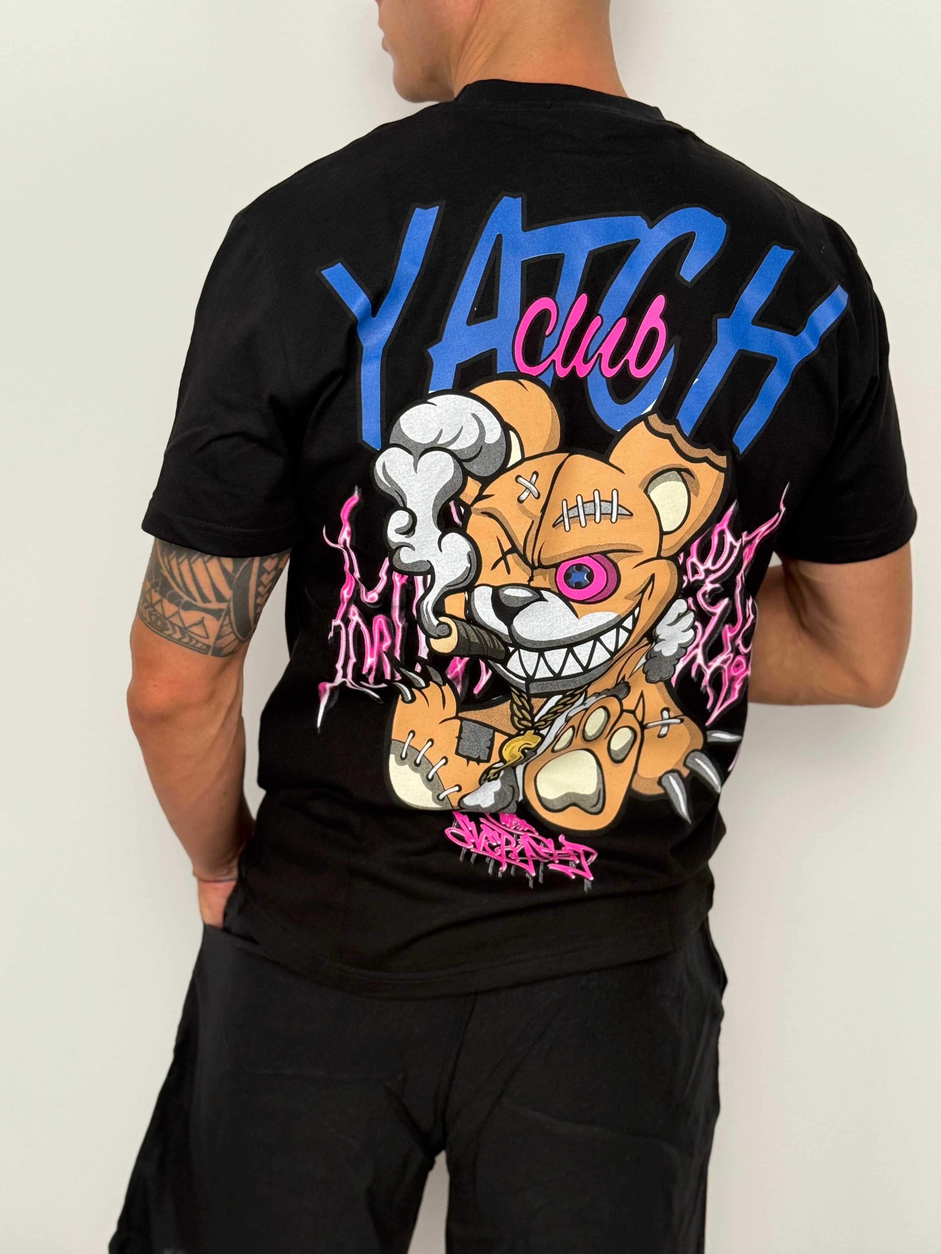 T-SHIRT BAD TEDDY - Tg. S/M/L Nera
