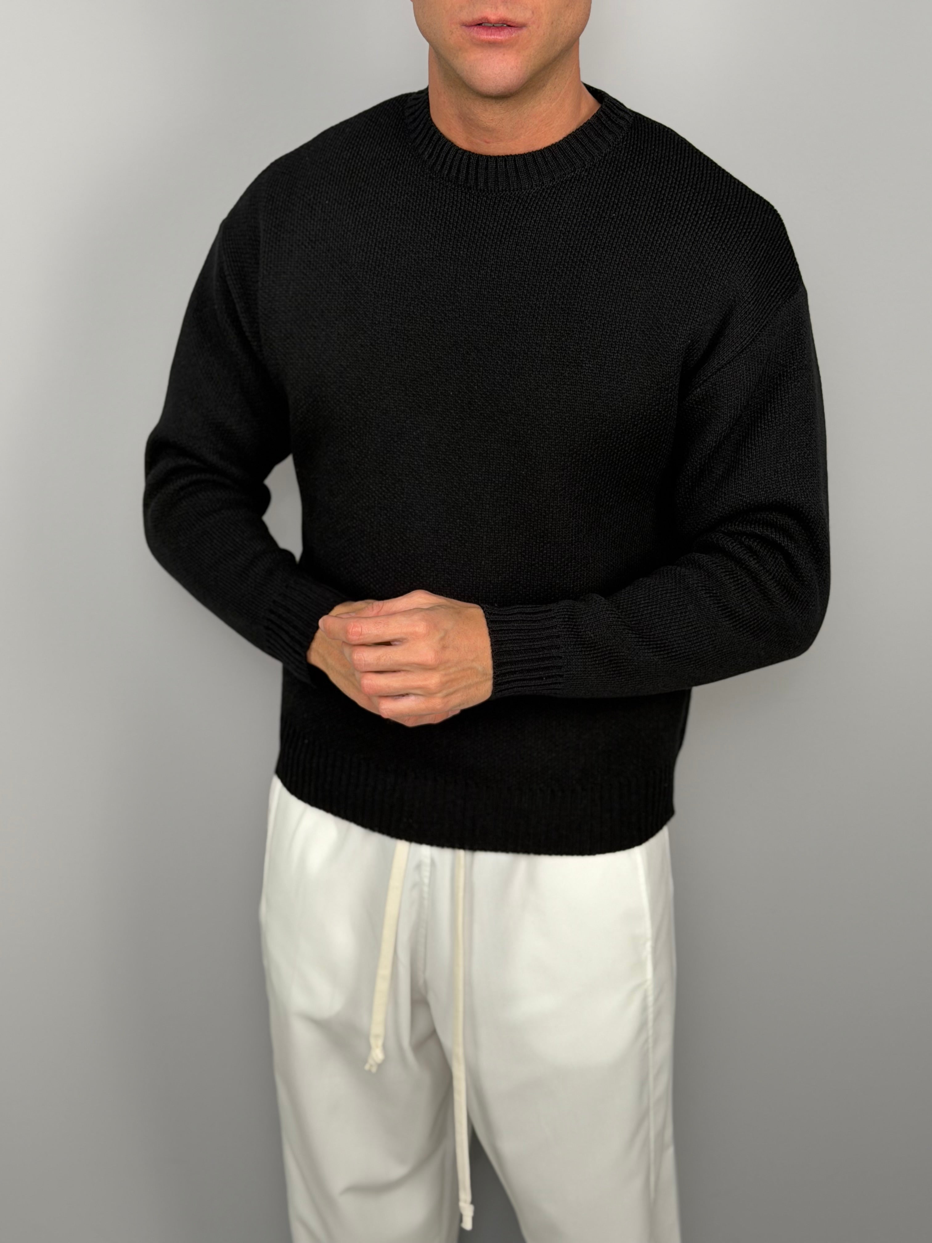 MAGLIONE ORIZZONTE COTONE