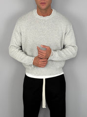 MAGLIONE CROPPED COTONE