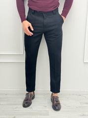 PANTALONE LANA TASCHE DIETRO