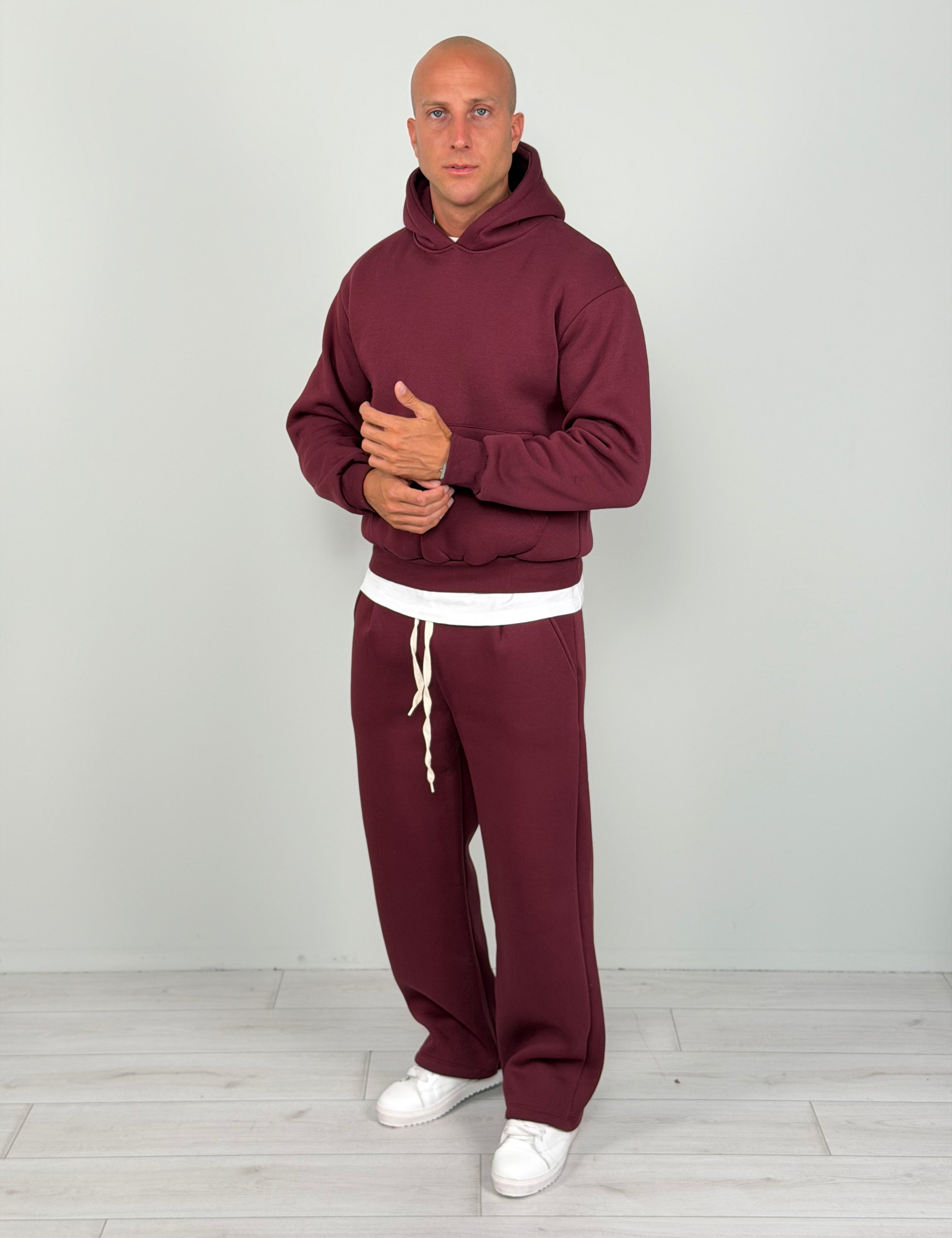 TUTA FELPATA BOXY FIT