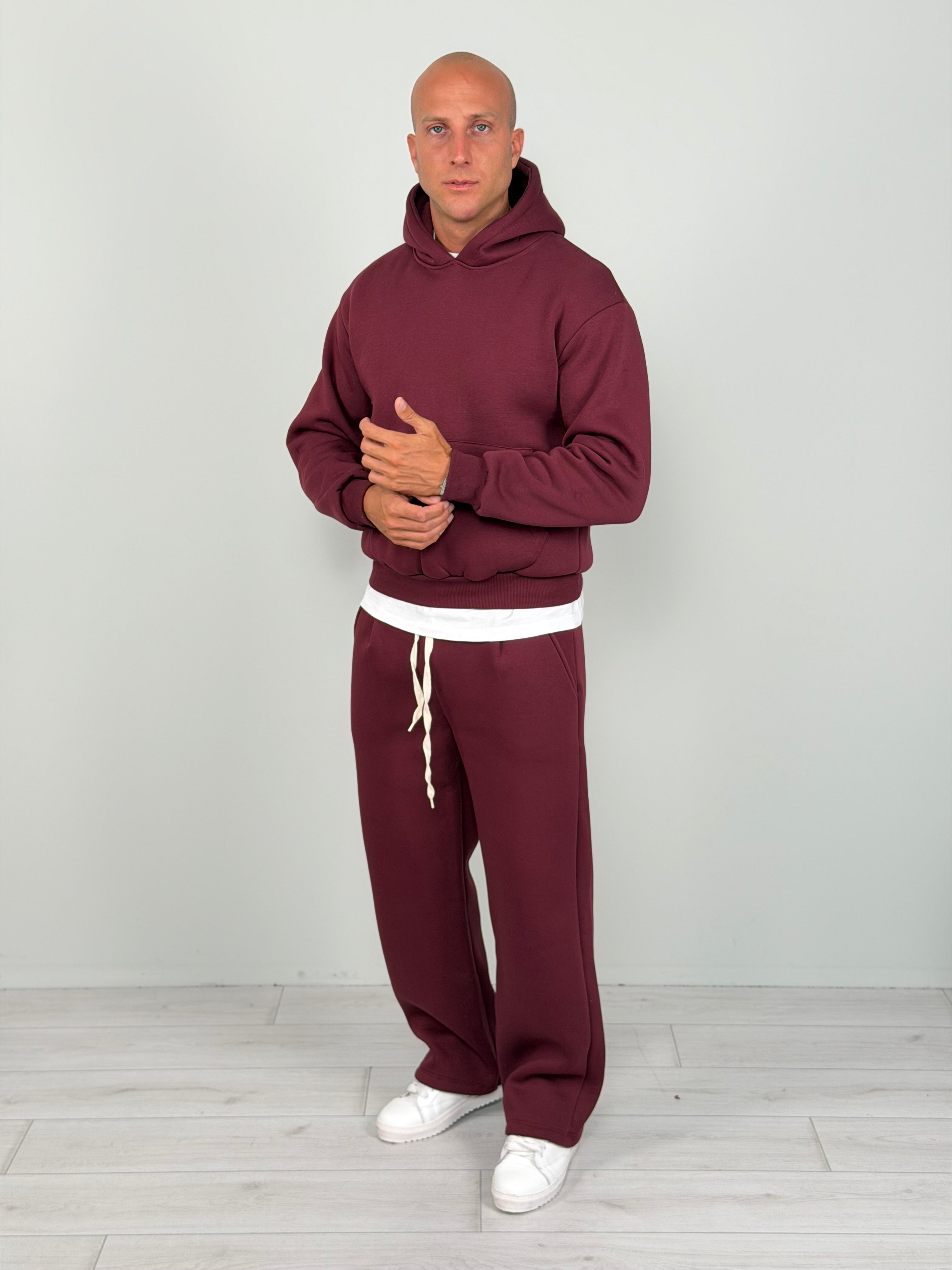 TUTA FELPATA BOXY FIT