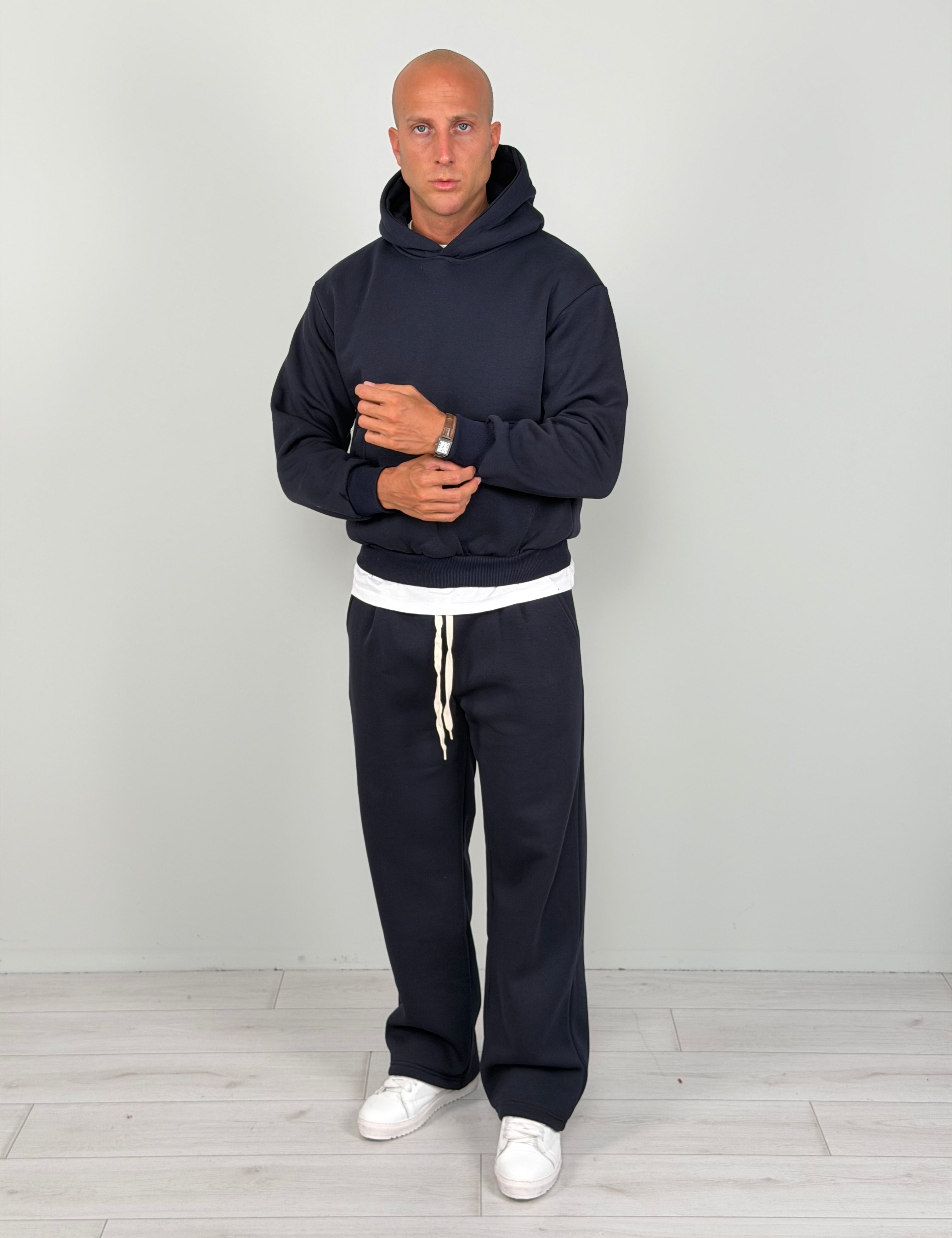 TUTA FELPATA BOXY FIT