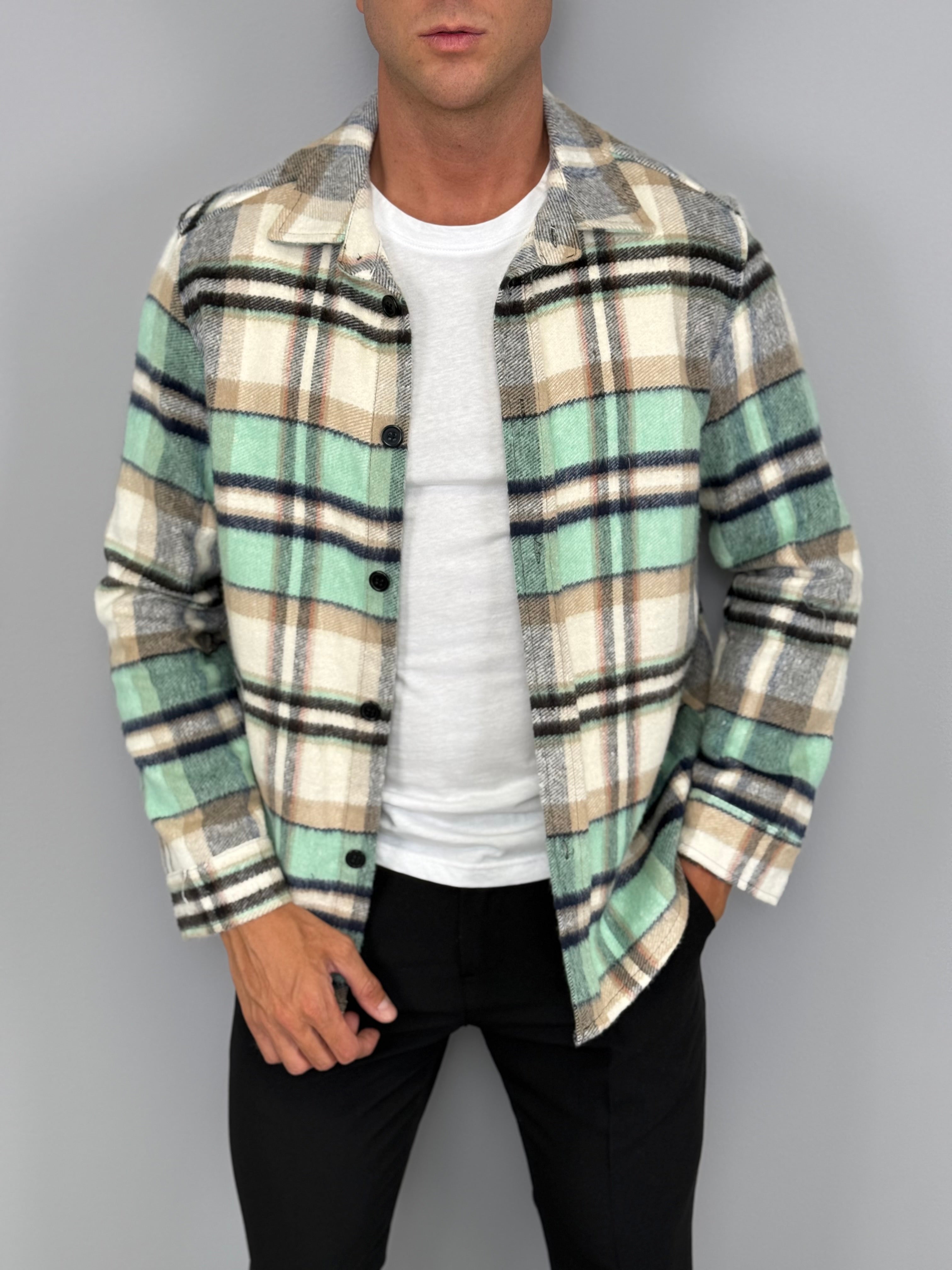 CAMICIA LASER IN FLANELLA