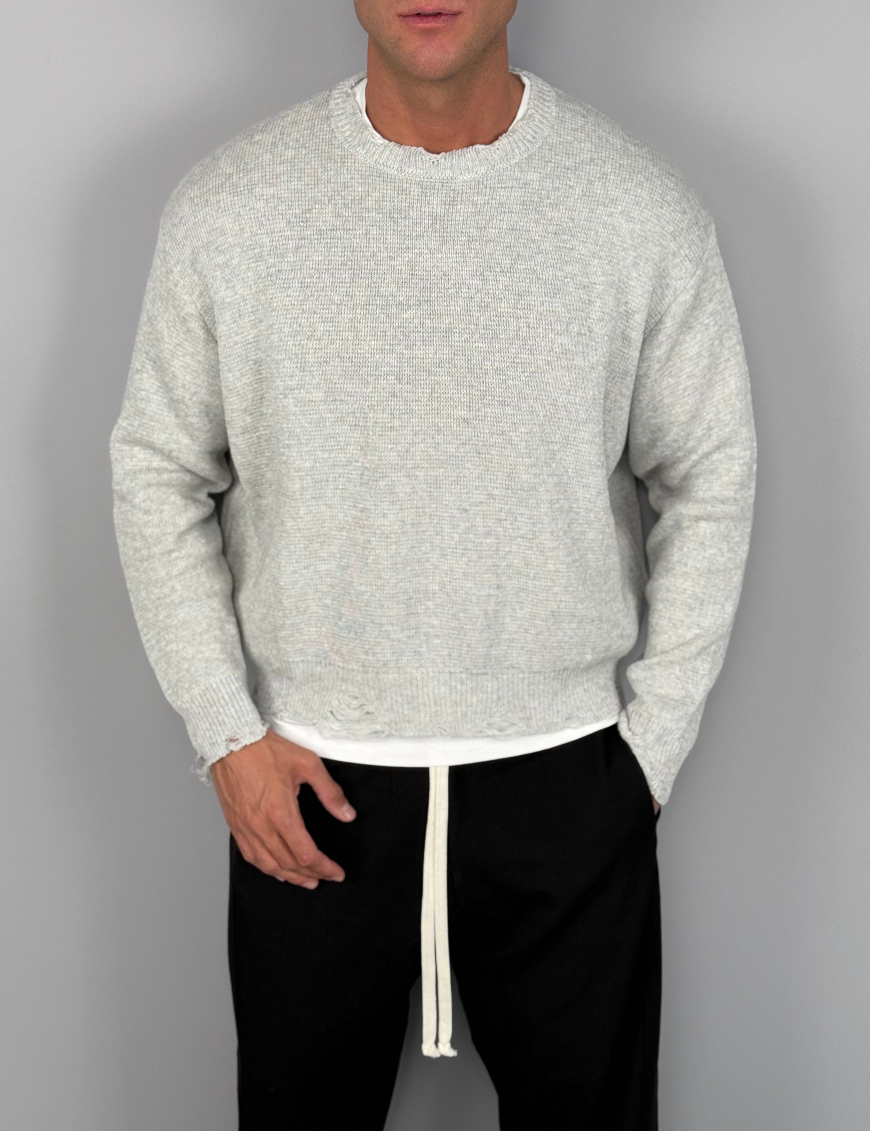 MAGLIONE CROPPED COTONE