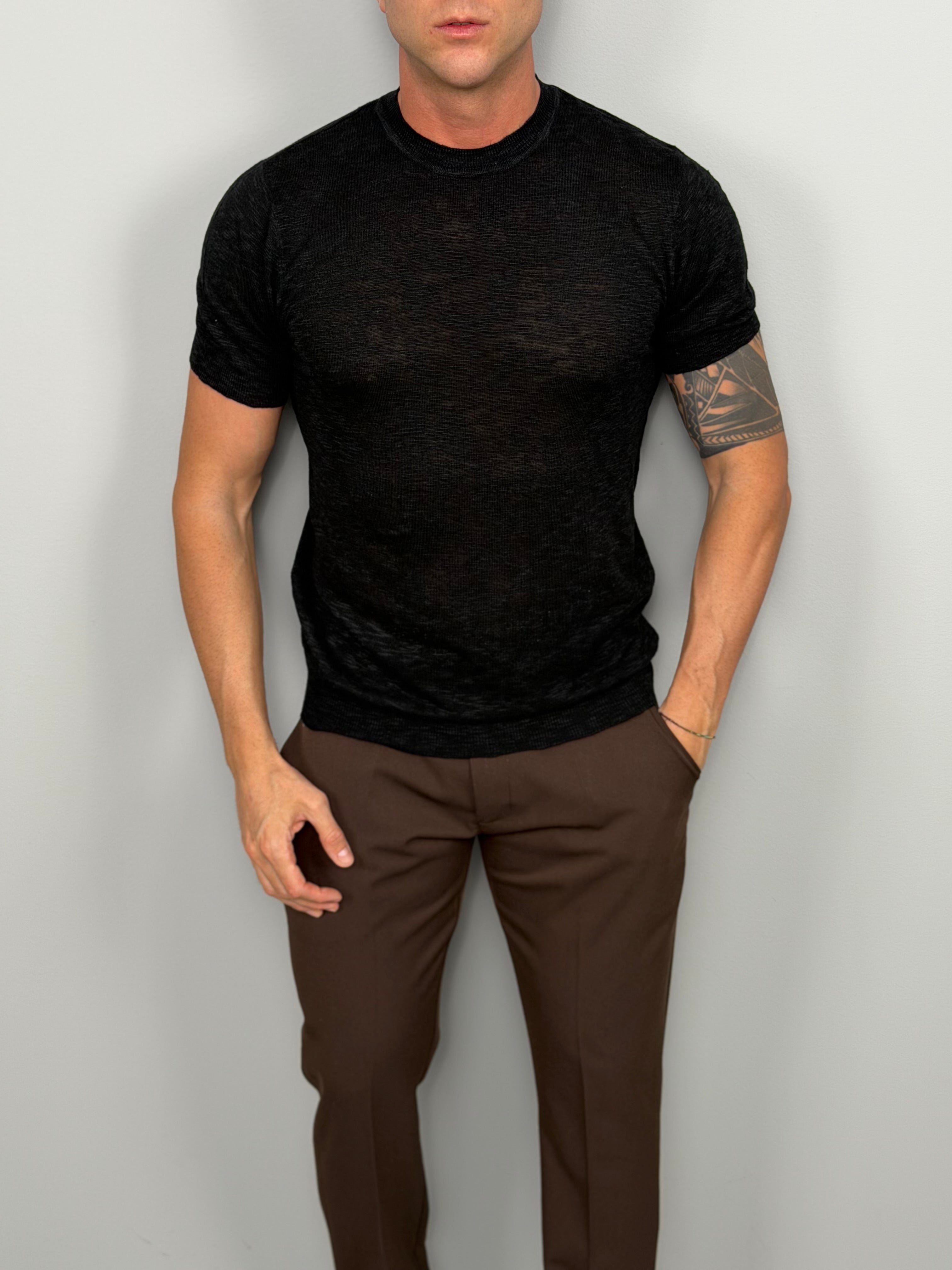 T-SHIRT WEAVE FIAMMATA