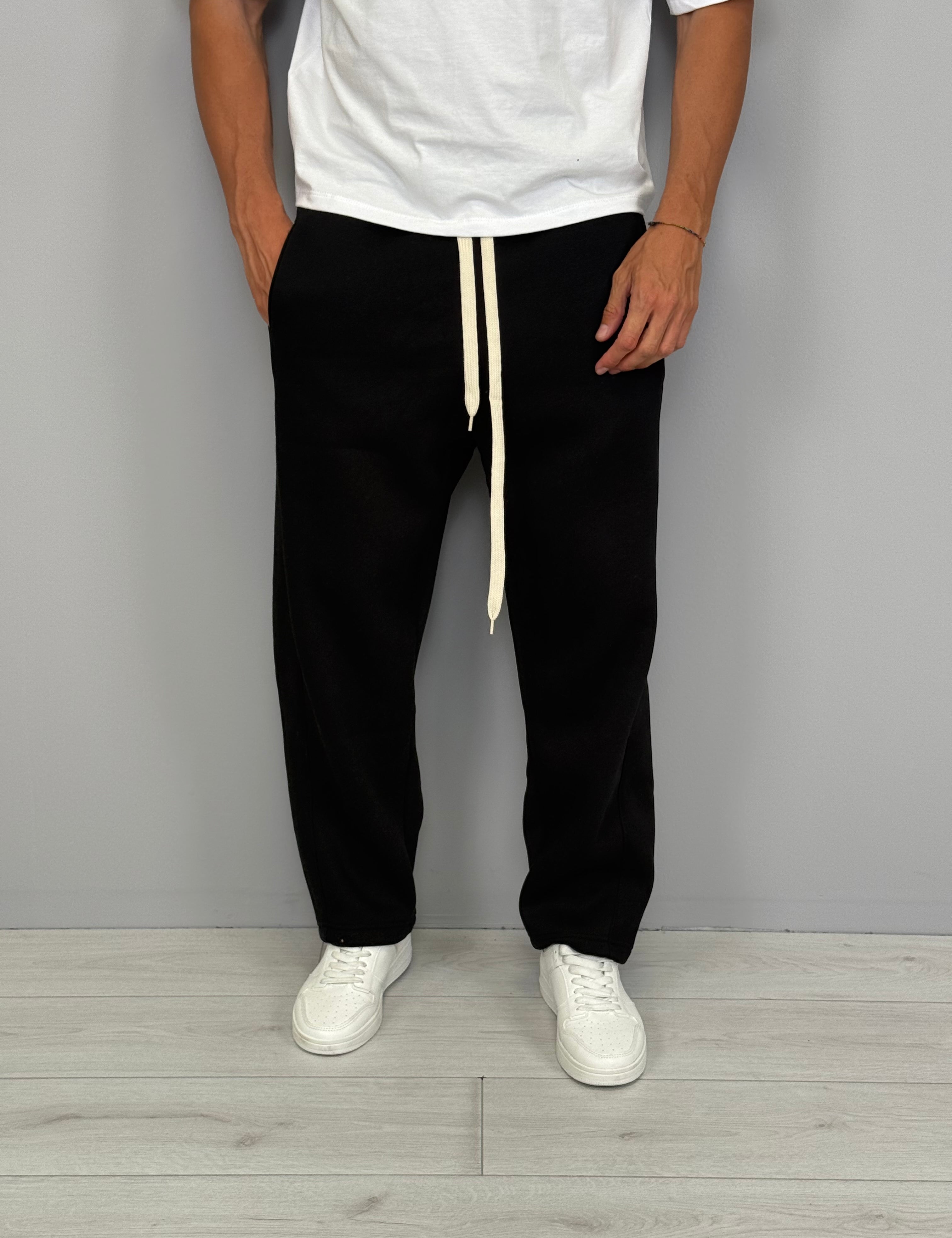 PANTALONE TUTA AMPIO RIGA FELPATO