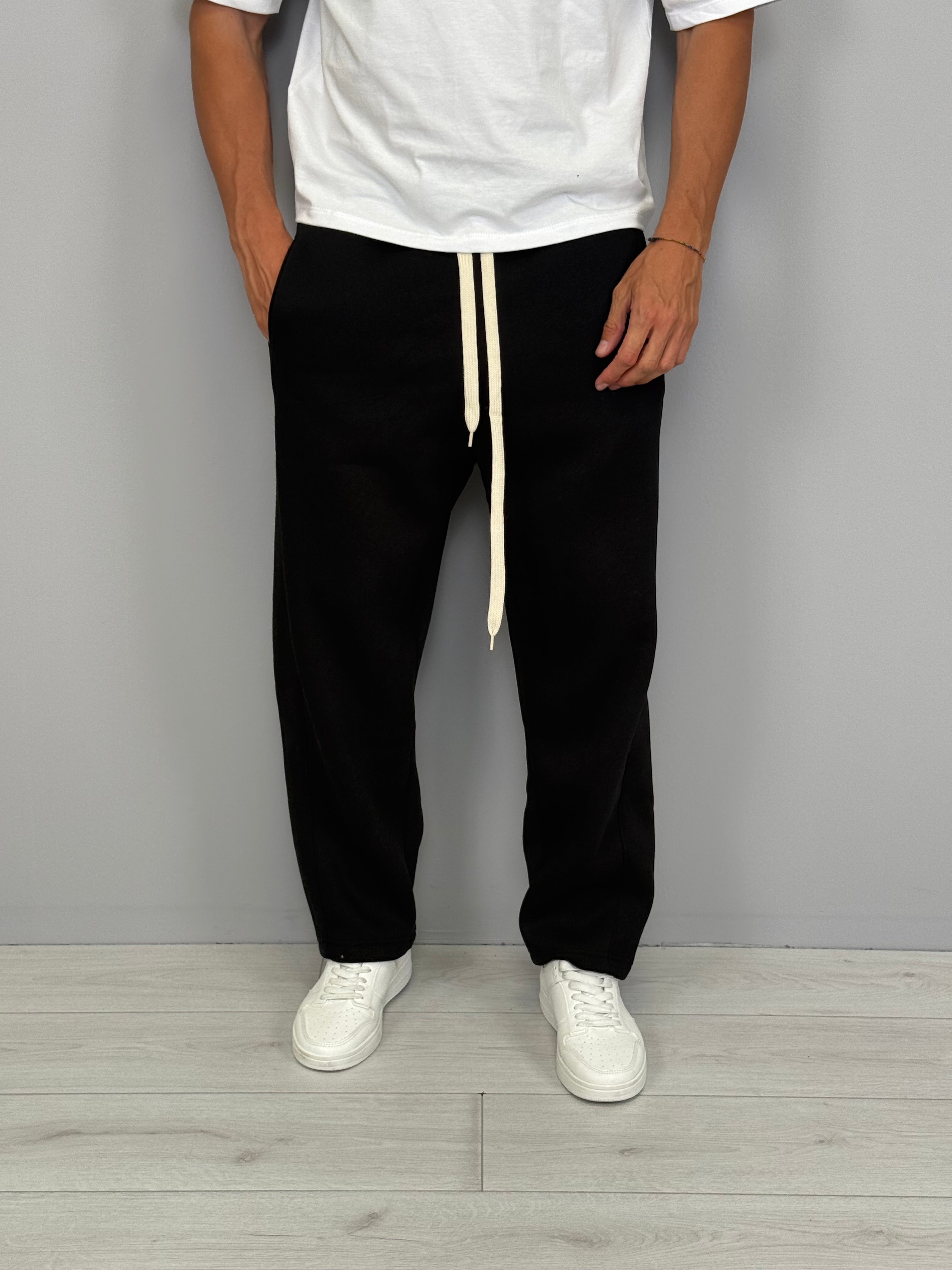 PANTALONE TUTA AMPIO RIGA FELPATO