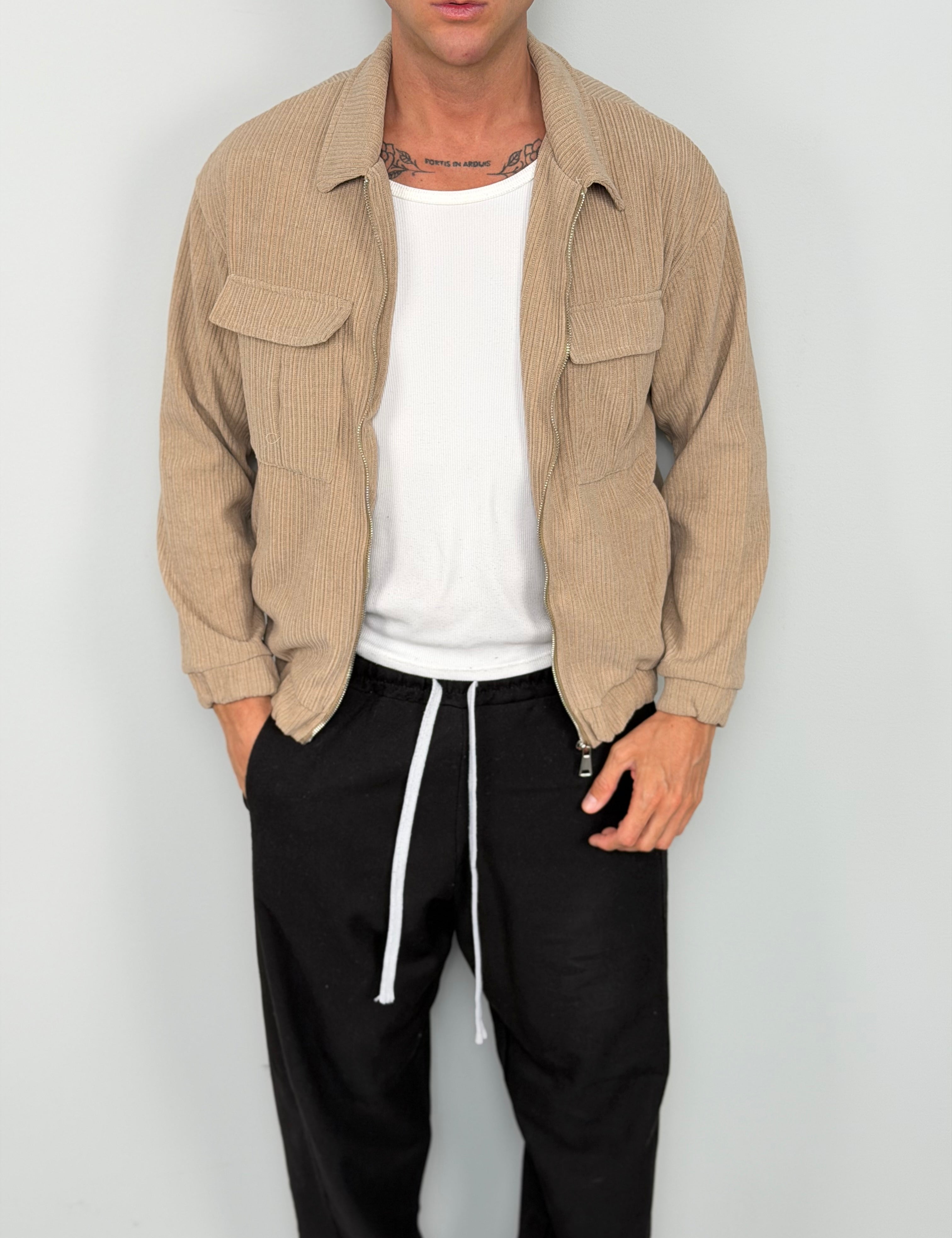 CAMICIONE ZIP BROADWAY