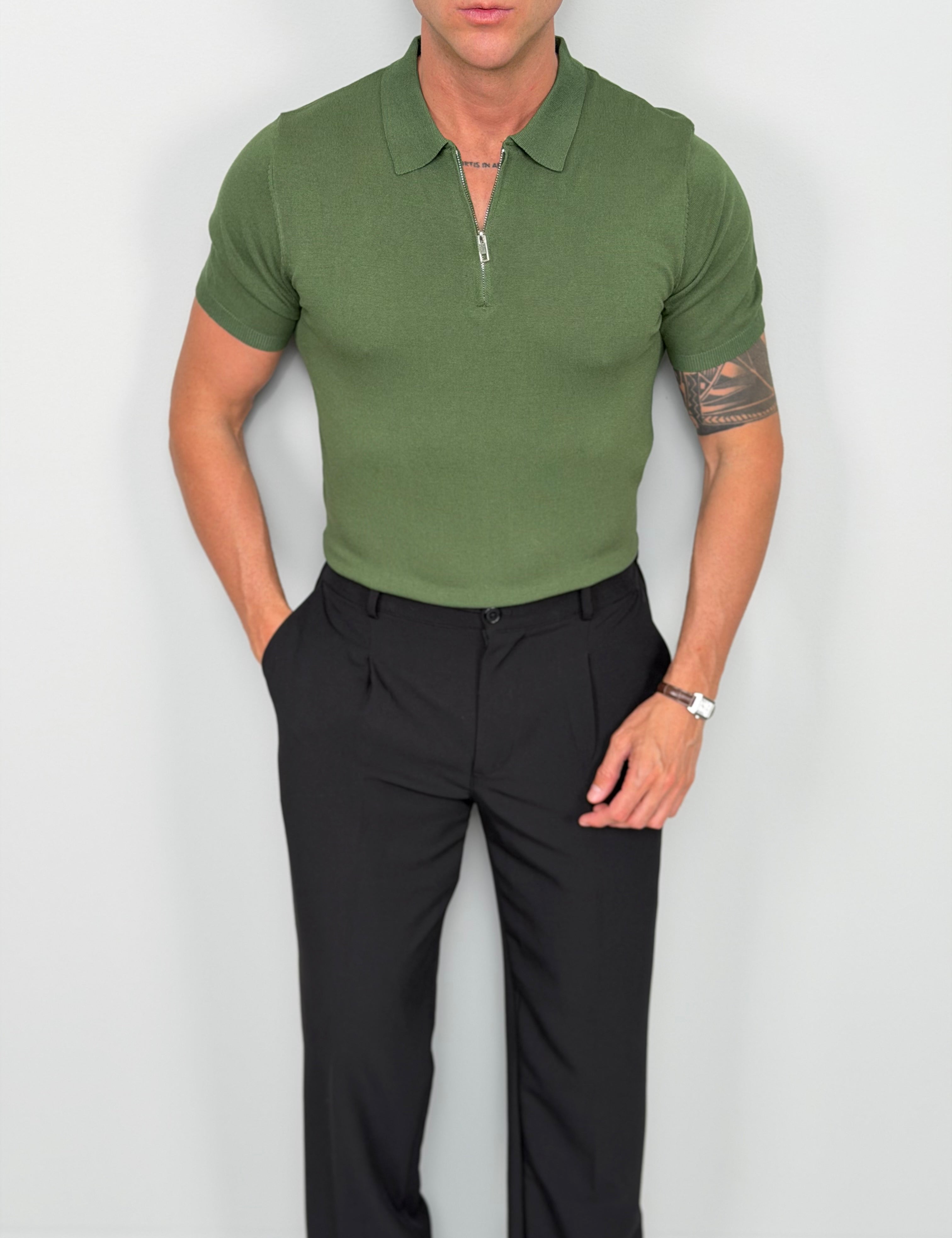 POLO ZIP ISLA