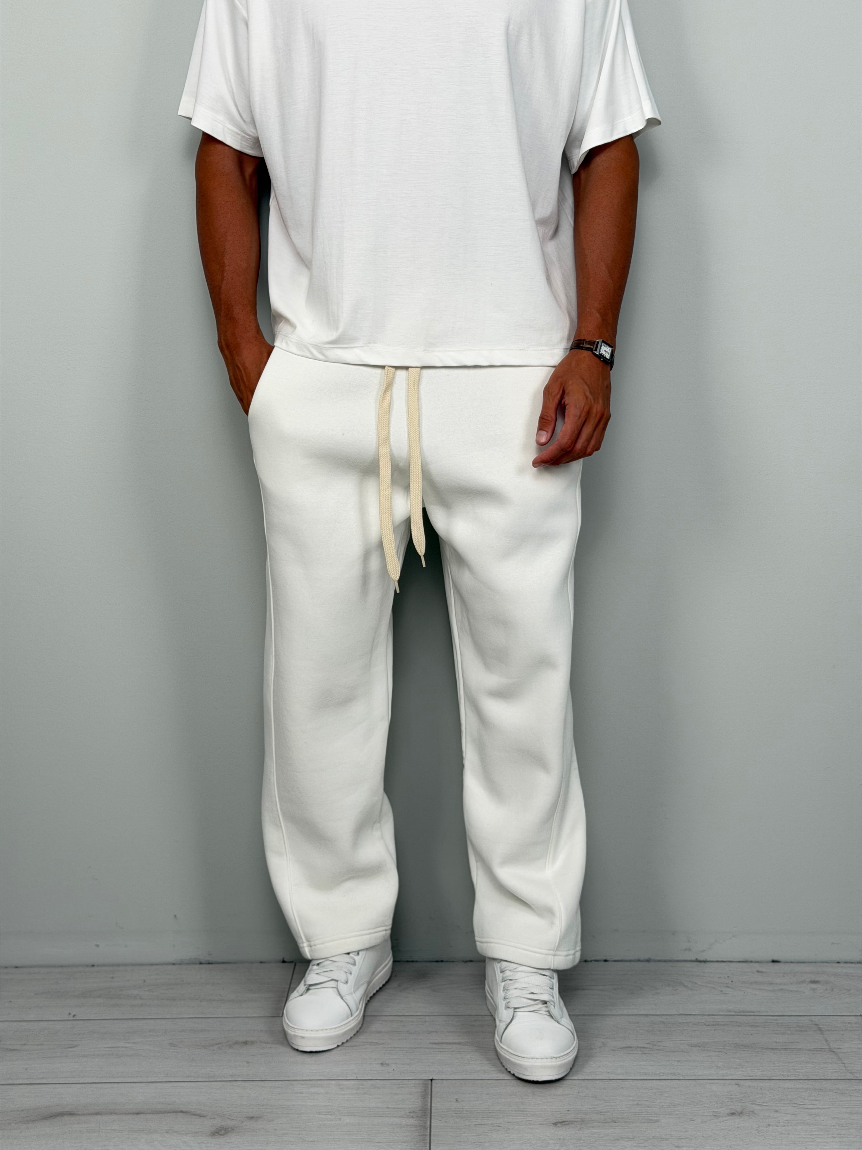 PANTALONE TUTA AMPIO RIGA FELPATO