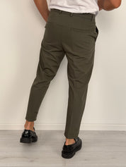 PANTALONE MOD CAPRI PREMIUM (TASCHE DIETRO) - Tg.48 MILITARE