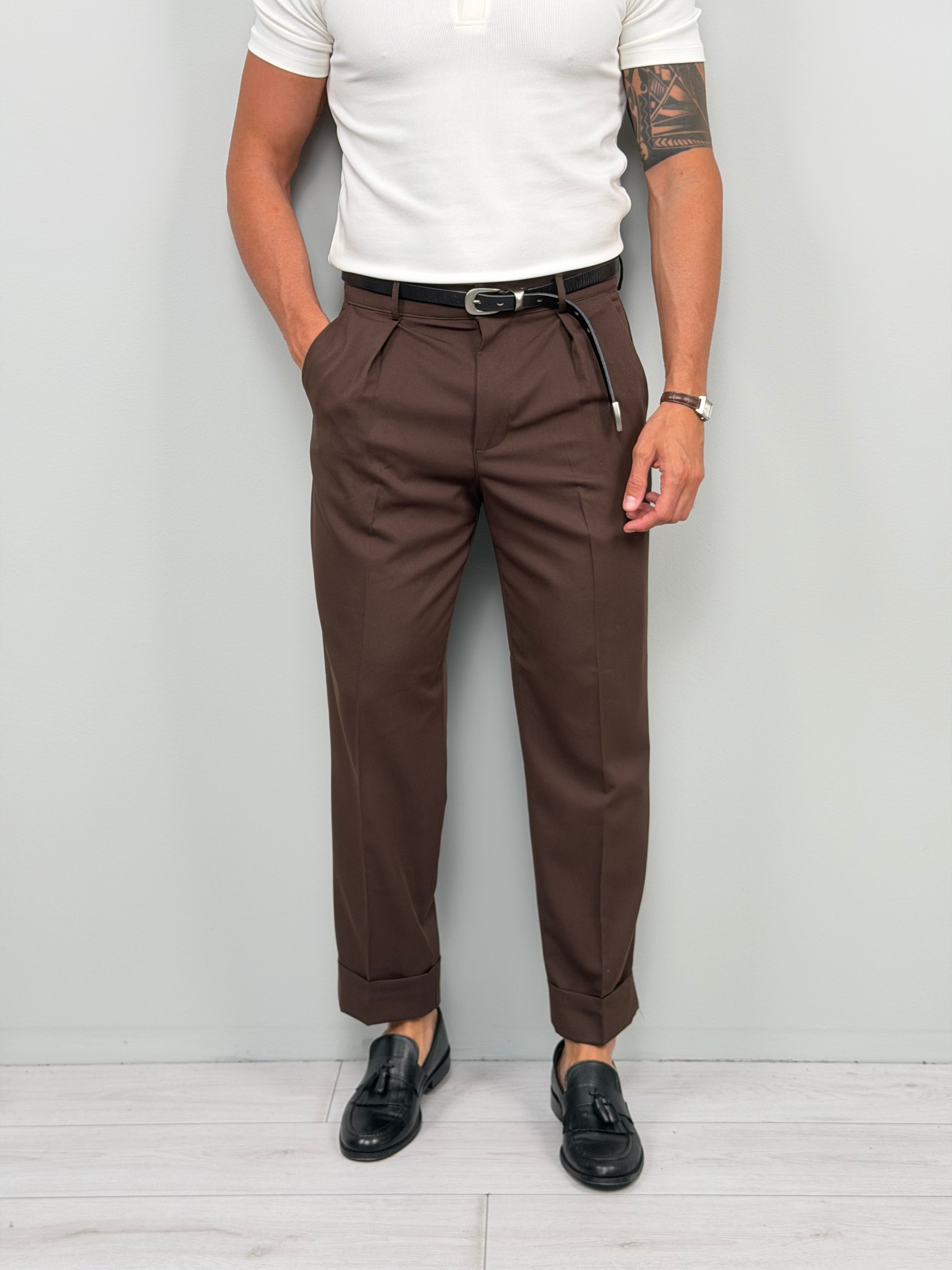 PANTALONE SOFT - TASCHE DIETRO