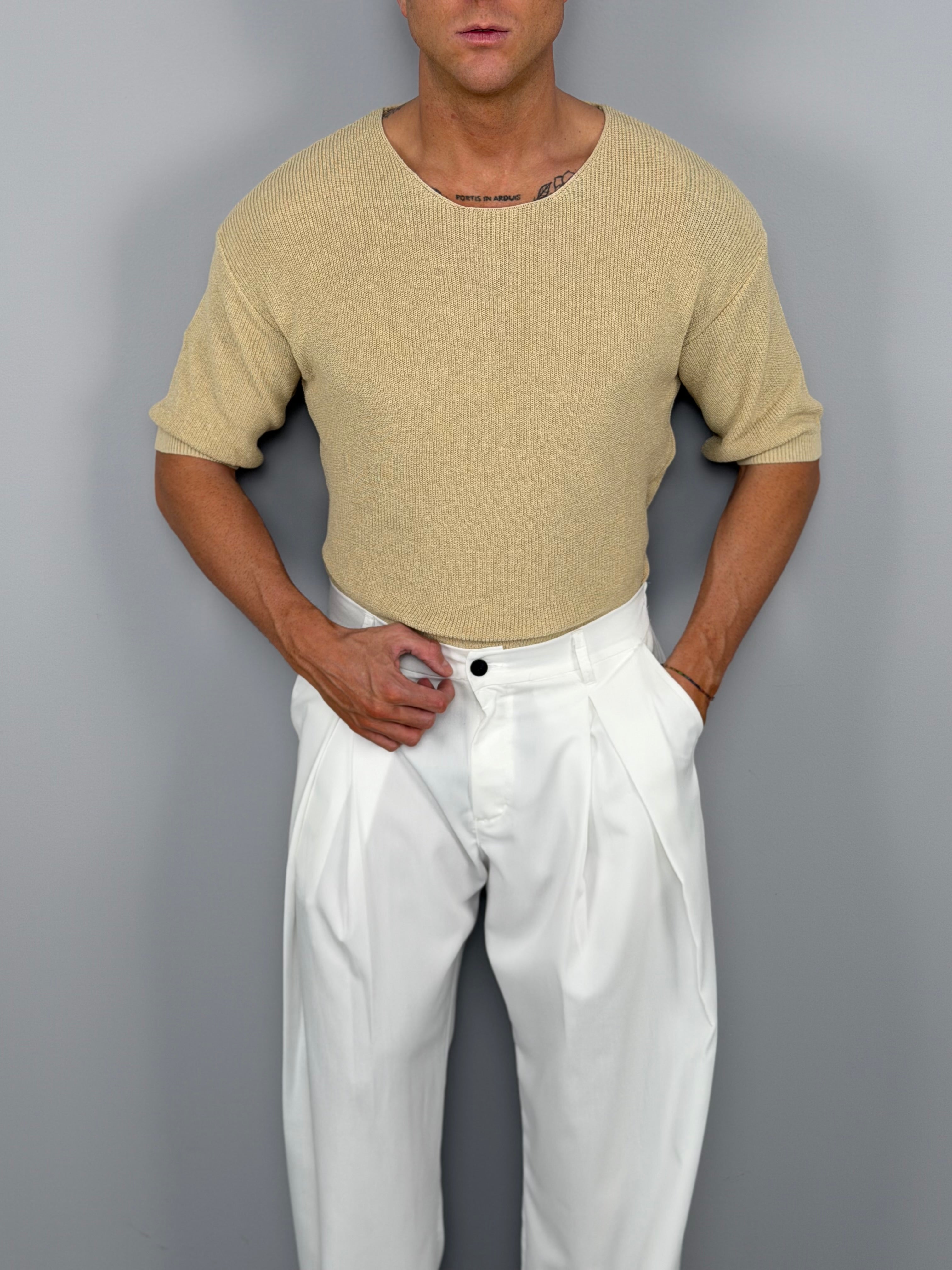 PULLOVER MALAGA KURZARM