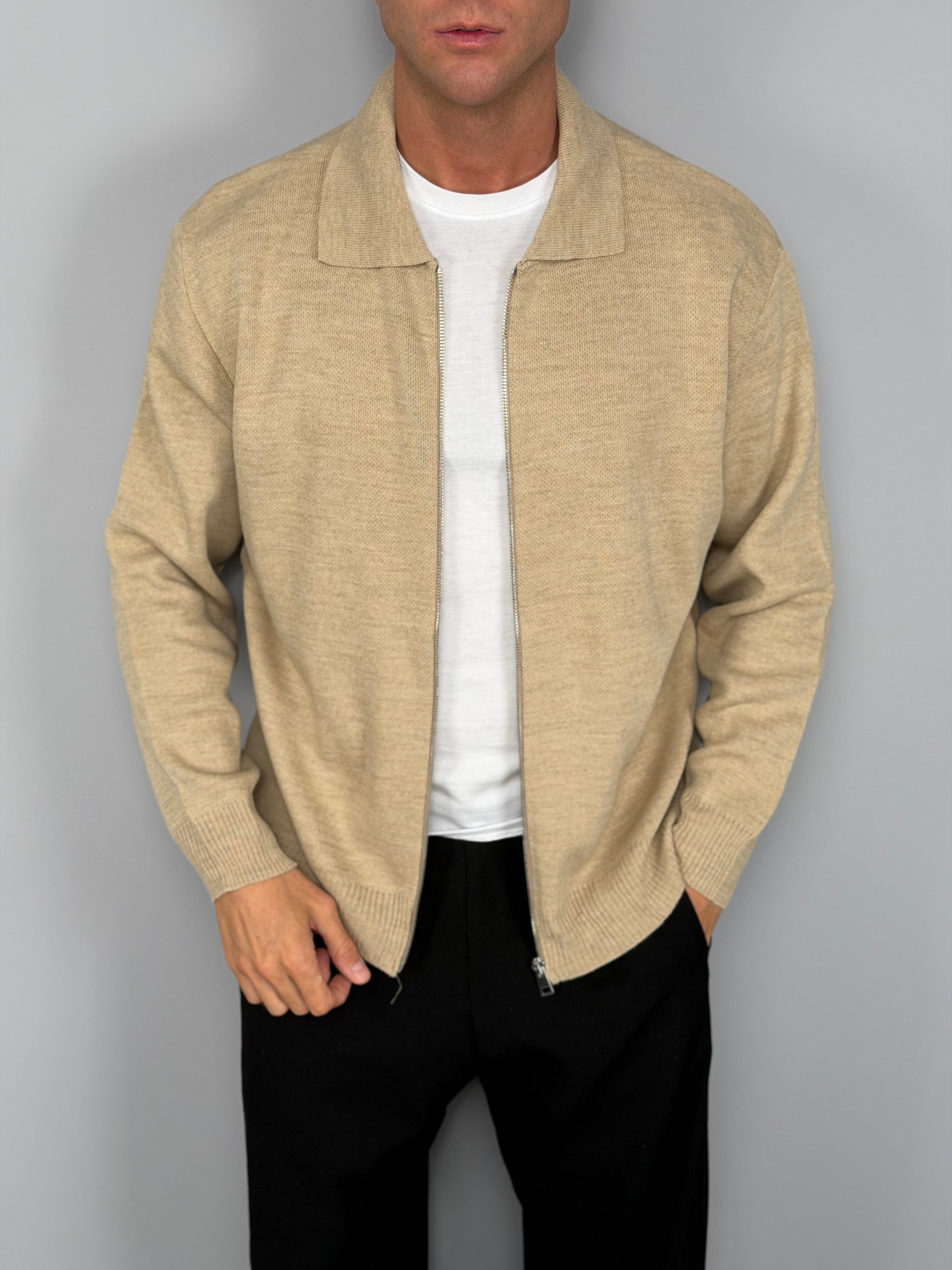 CARDIGAN ZIP SAINT LOUIS