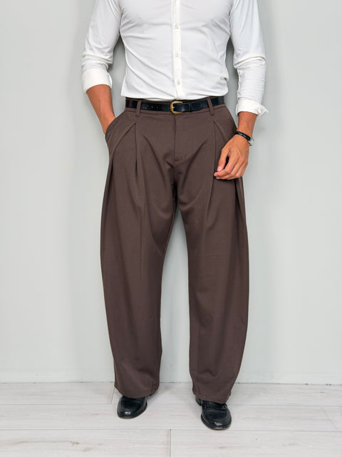 Pantalón Club ancho - bolsillo trasero