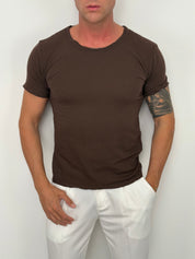 T-SHIRT COTONE FIAMMATO