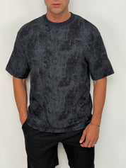 T-SHIRT MARBLED