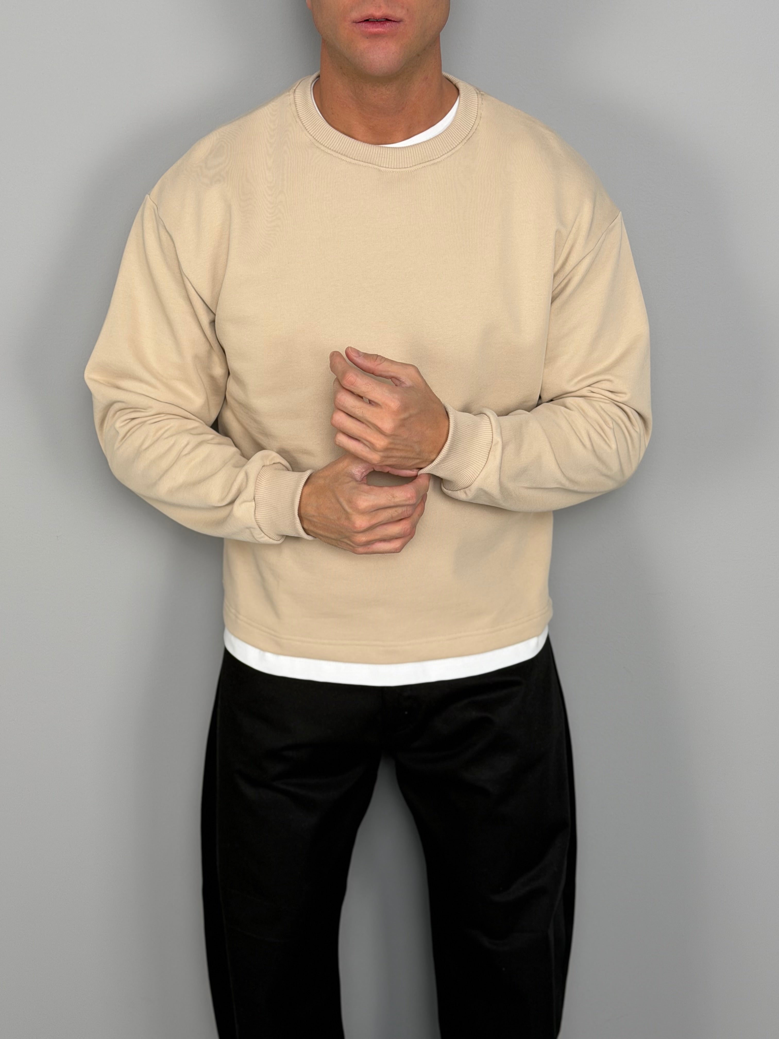 GAZED CROP SWEATSHIRT 