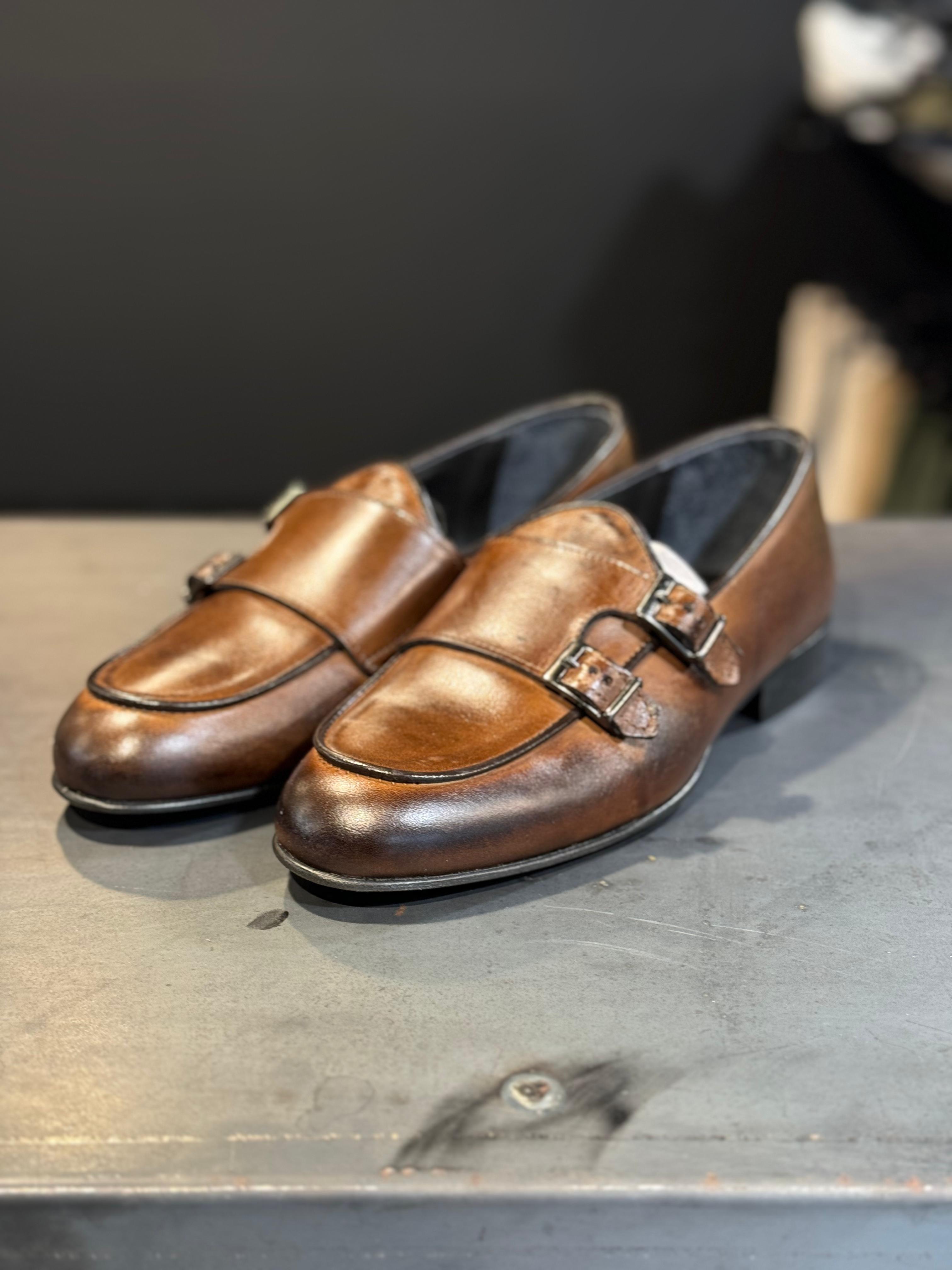 MOCASSINO PELLE TESTA DI MORO