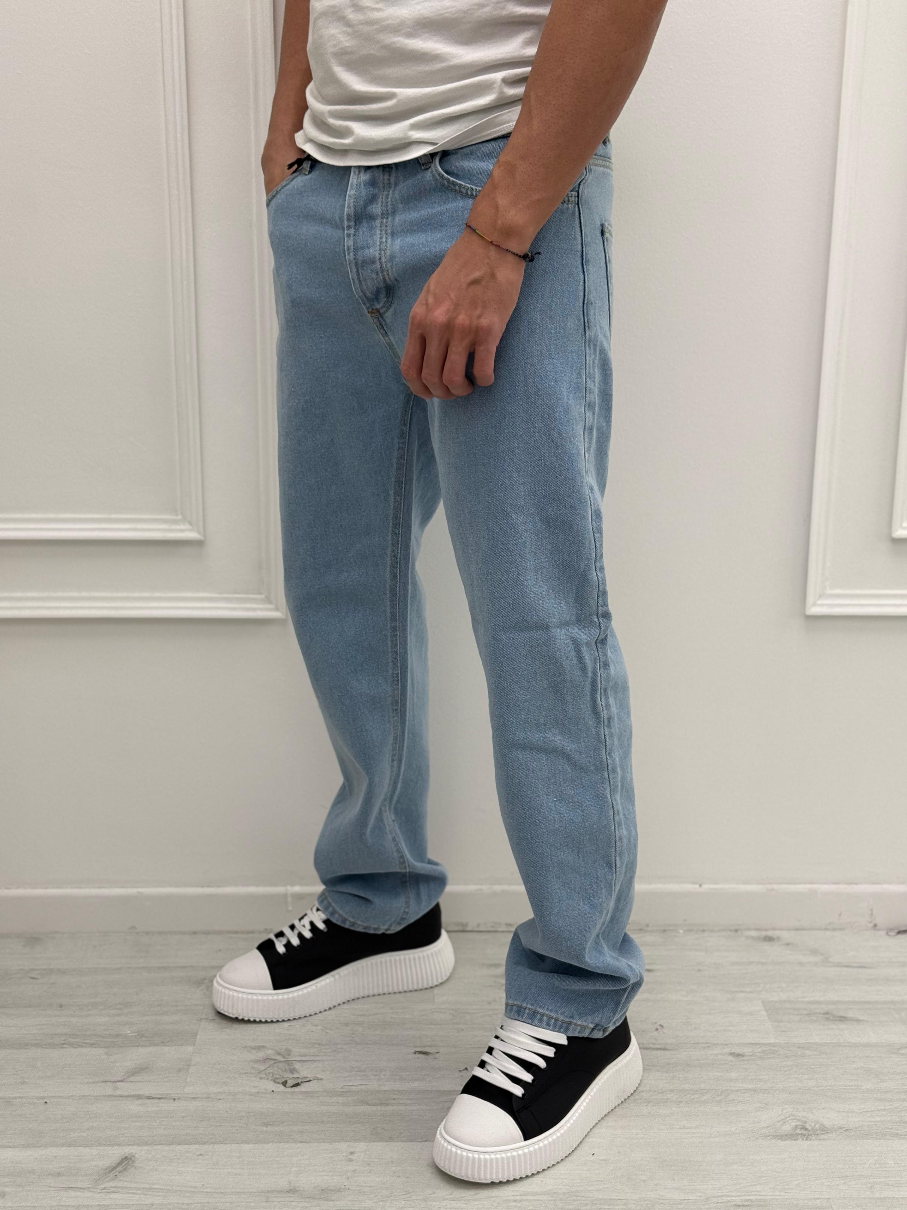 JEANS AMPIO DENIM ONE - Tg.48/L