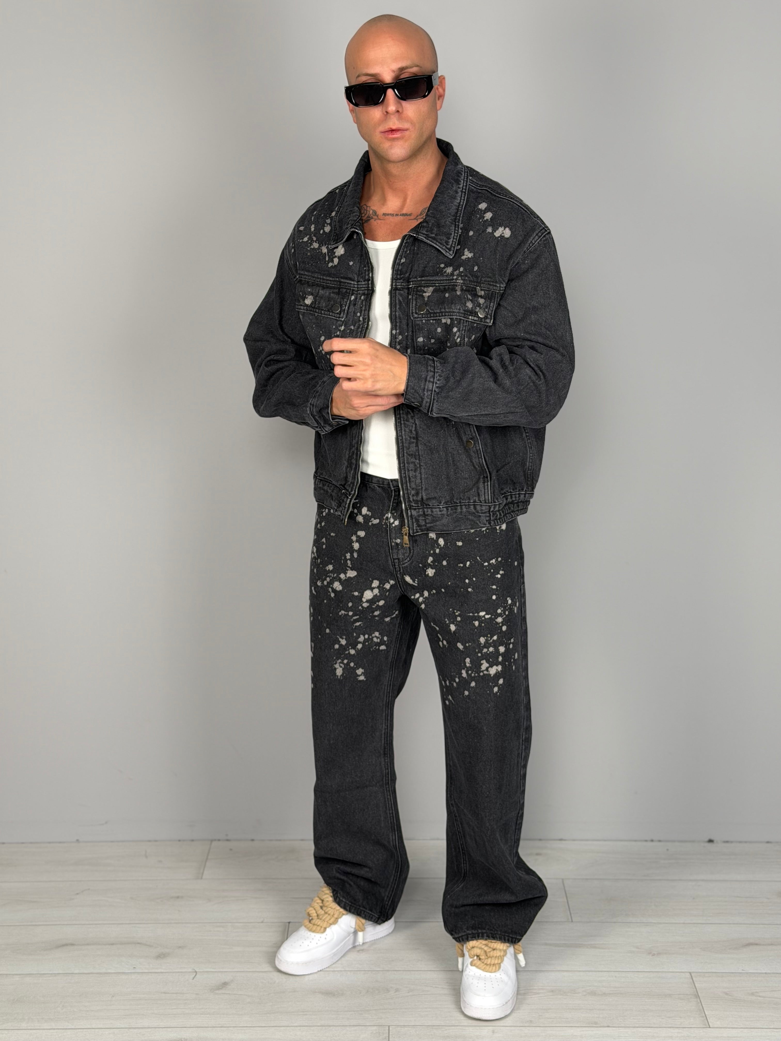 COORDINATO JEANS STAINED