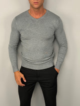 Pullover mit V-Ausschnitt