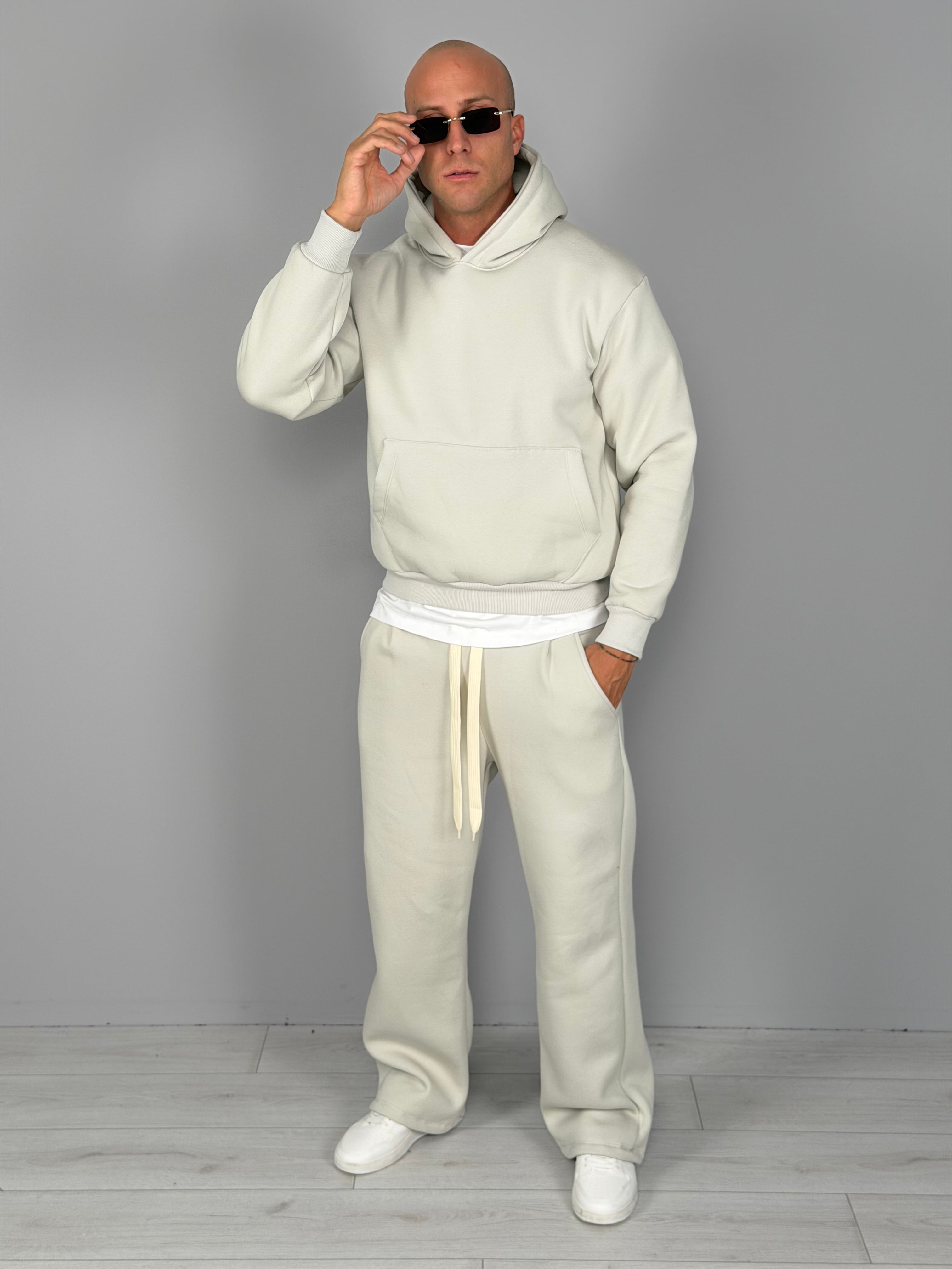 TUTA FELPATA BOXY FIT