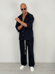 COORDINATO SPRING AMPIO (EFFETTO LINO)