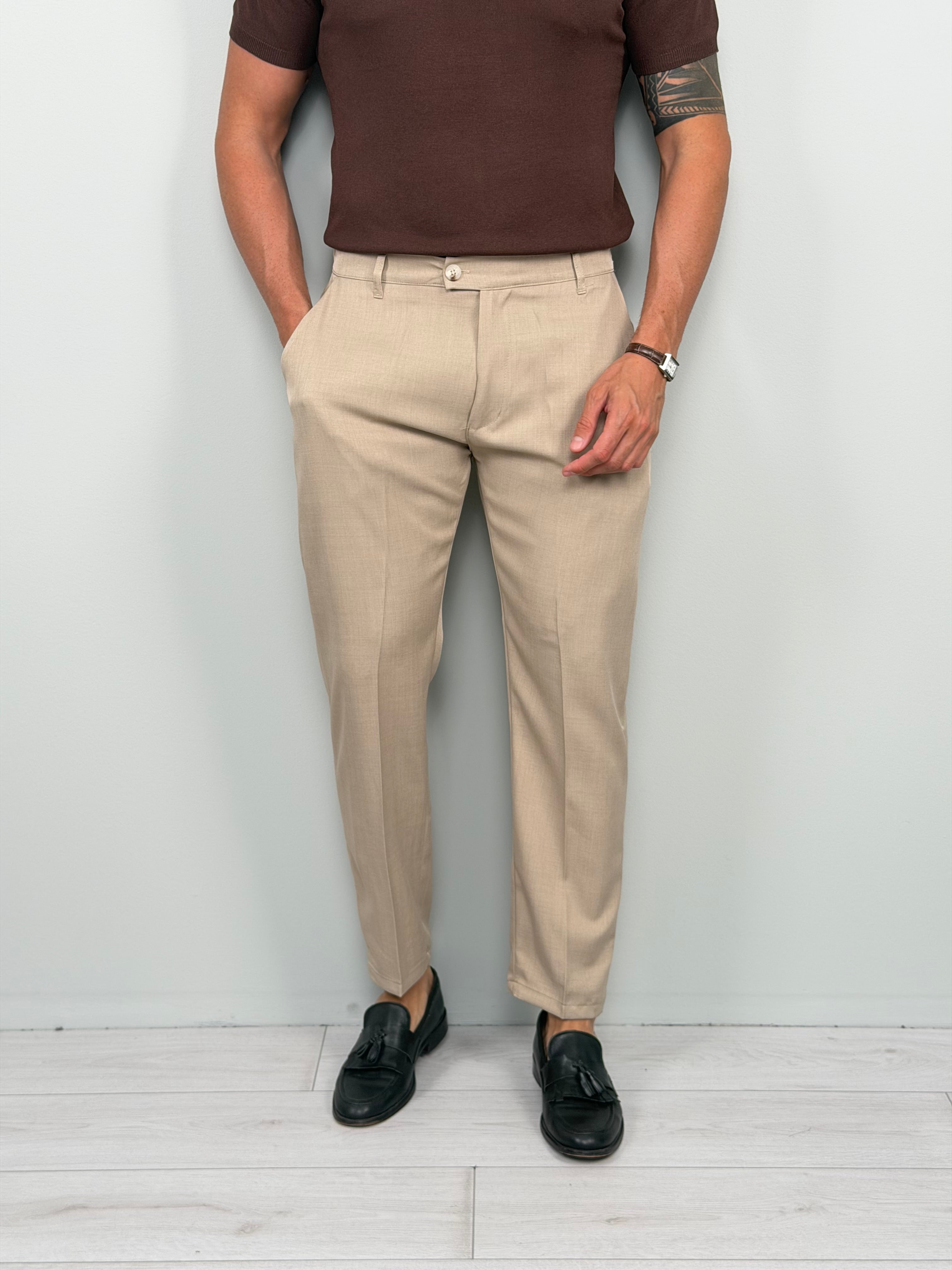 PANTALONE MOD CAPRI FIAMMATO
