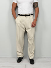 PANTALONE BUSINESS AMPIO - TASCHE DIETRO