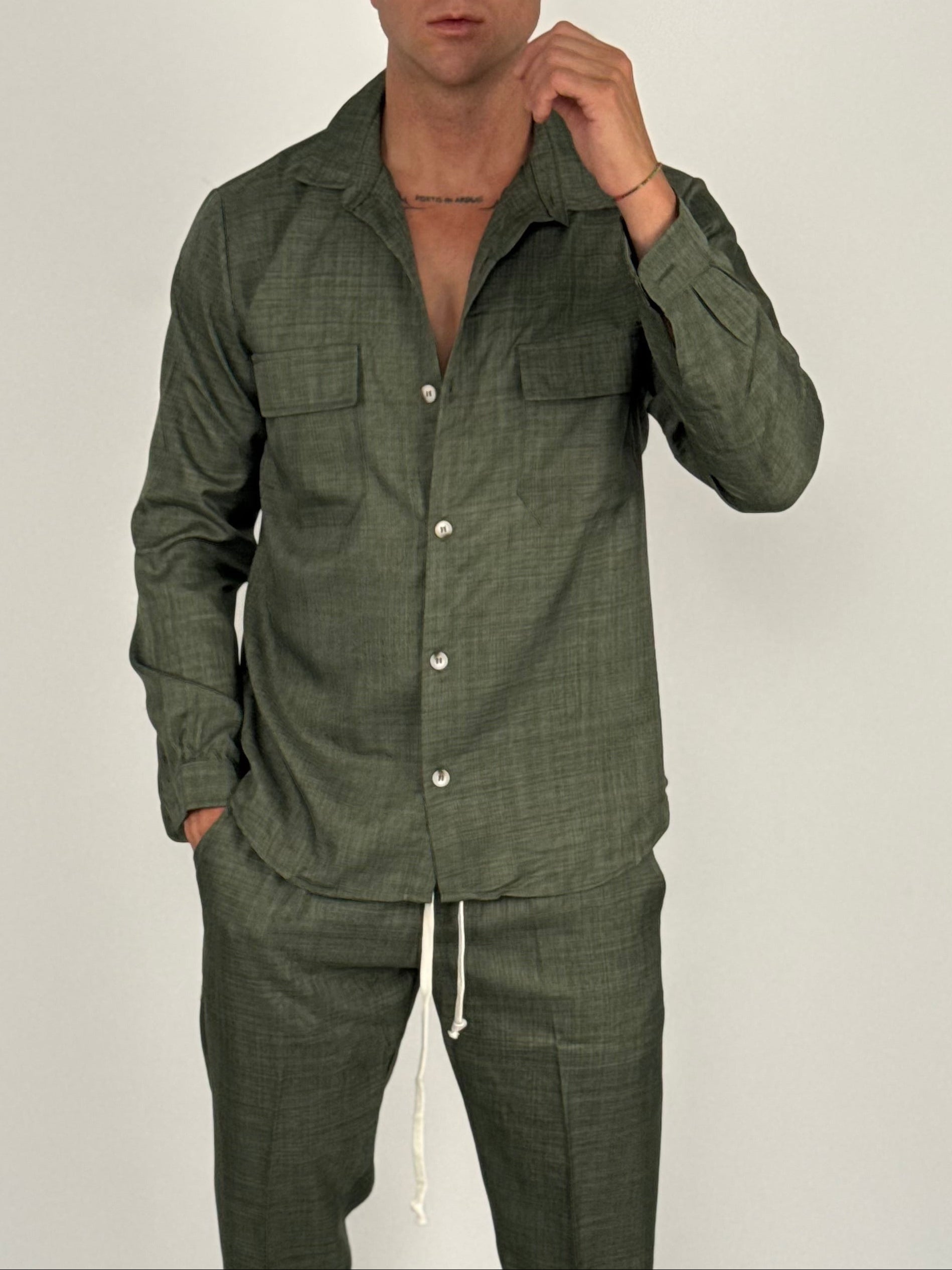 CAMICIA ALI' FIAMMATA