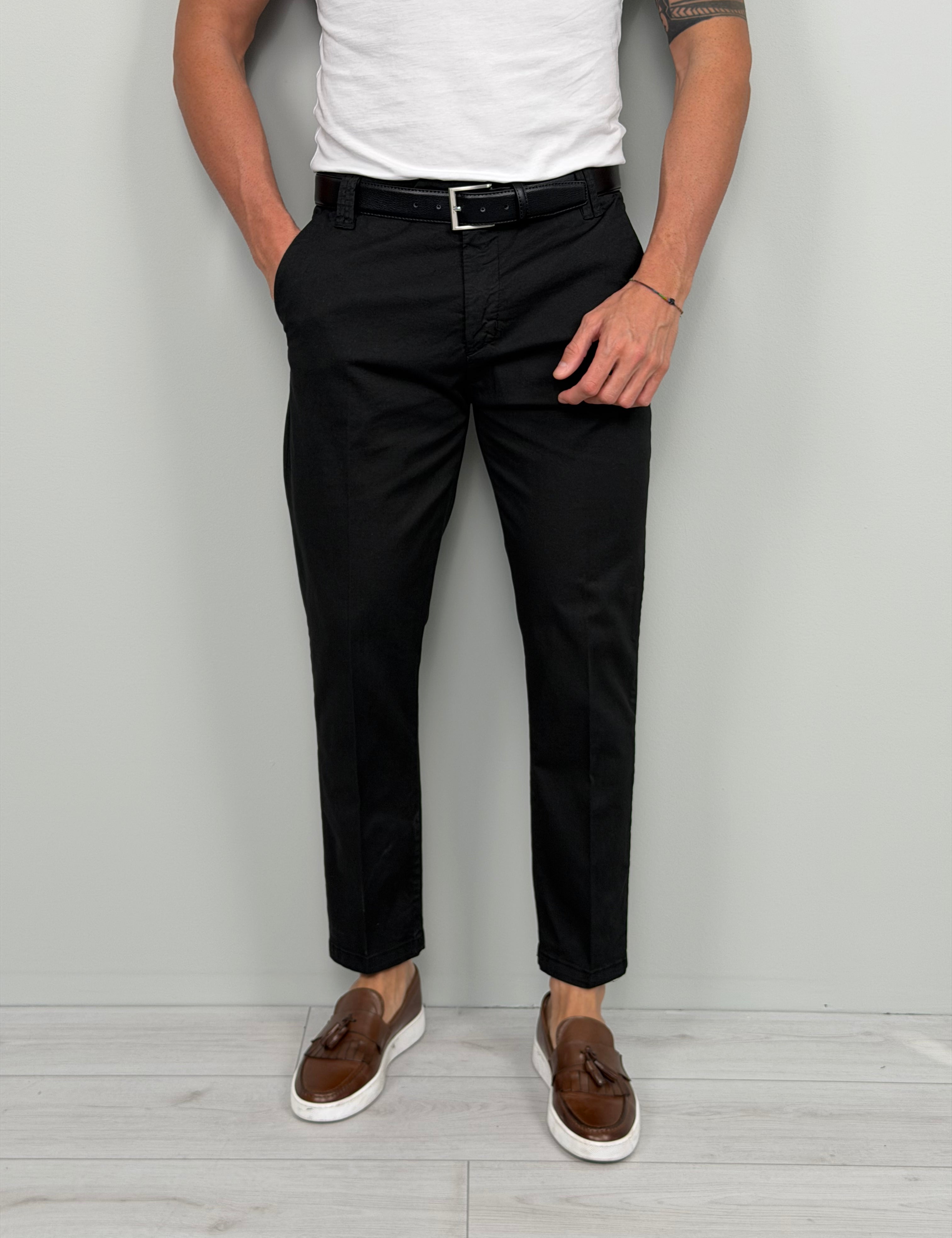 PANTALONE COTONE PREMIUM (TASCHE DIETRO)