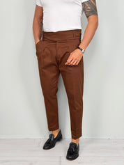 PANTALONE VITA ALTA MOD CAPRI