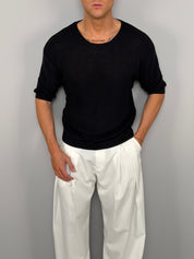 PULLOVER MALAGA KURZARM